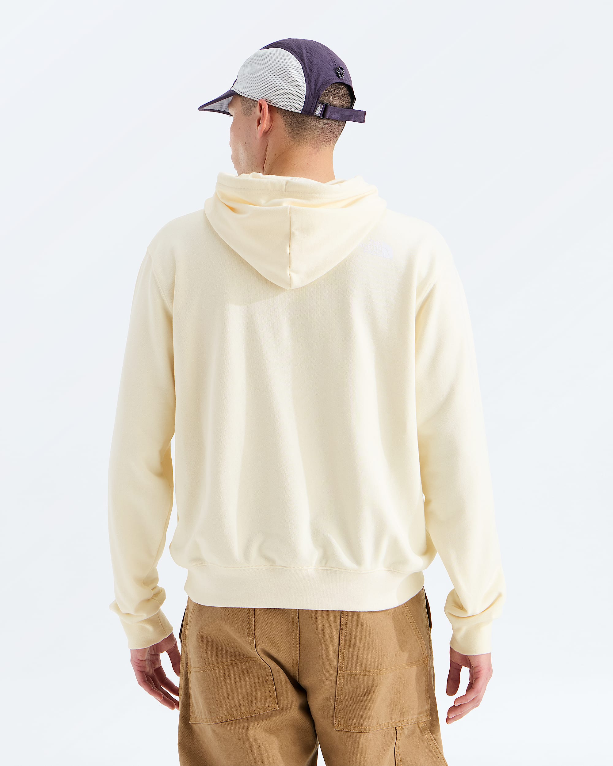 Chandail  capuchon dcontract Explorer Badges unisexe imprim TNF BACK