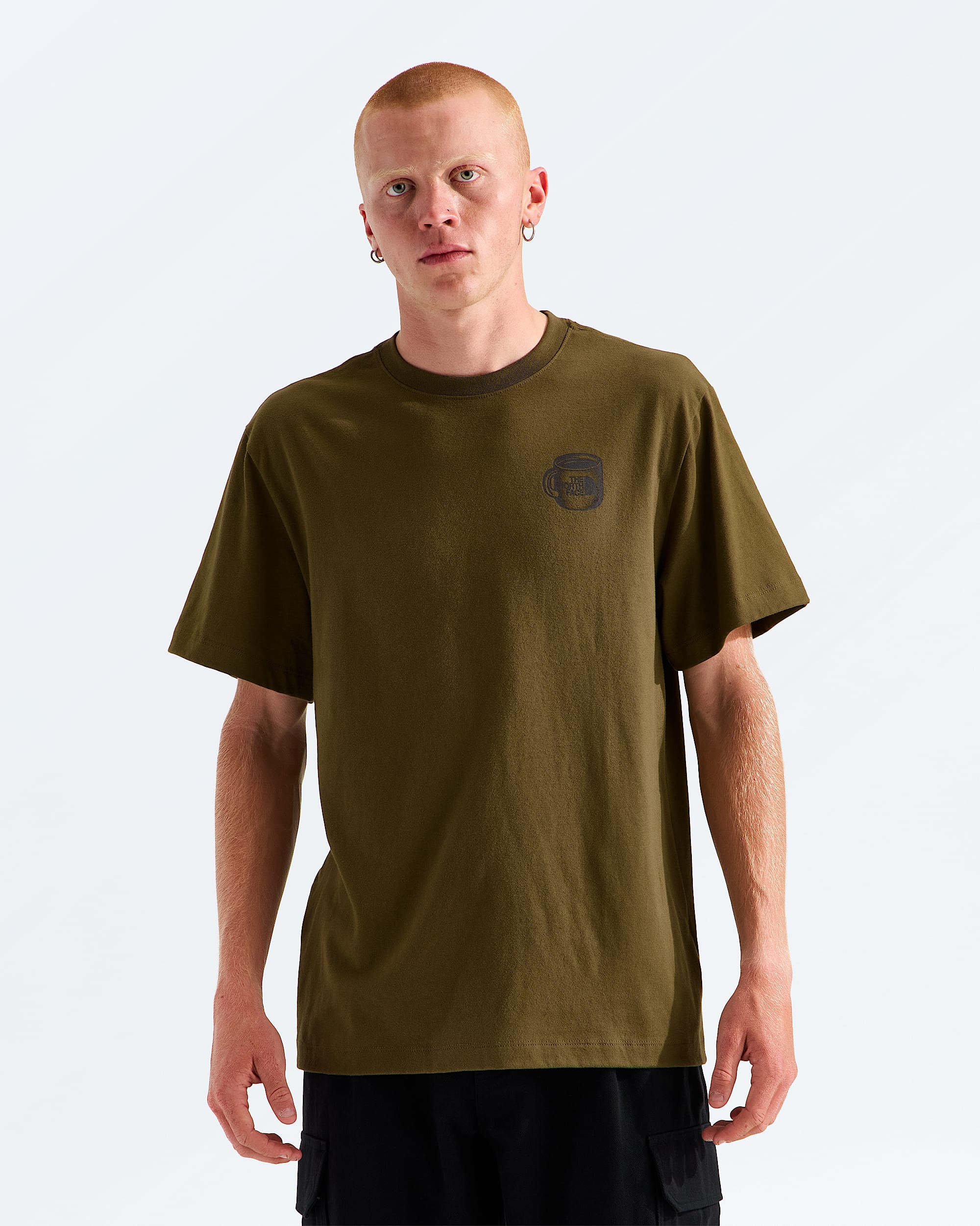 Unisex Basecamp Barista Relaxed ShortSleeve TeeGraphic TNF BACK