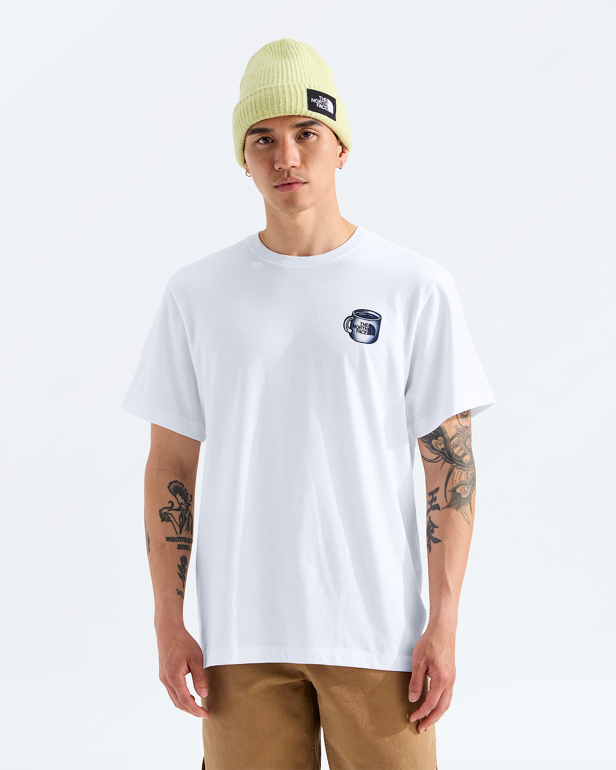 Unisex Basecamp Barista Relaxed ShortSleeve TeeGraphic TNF BACK