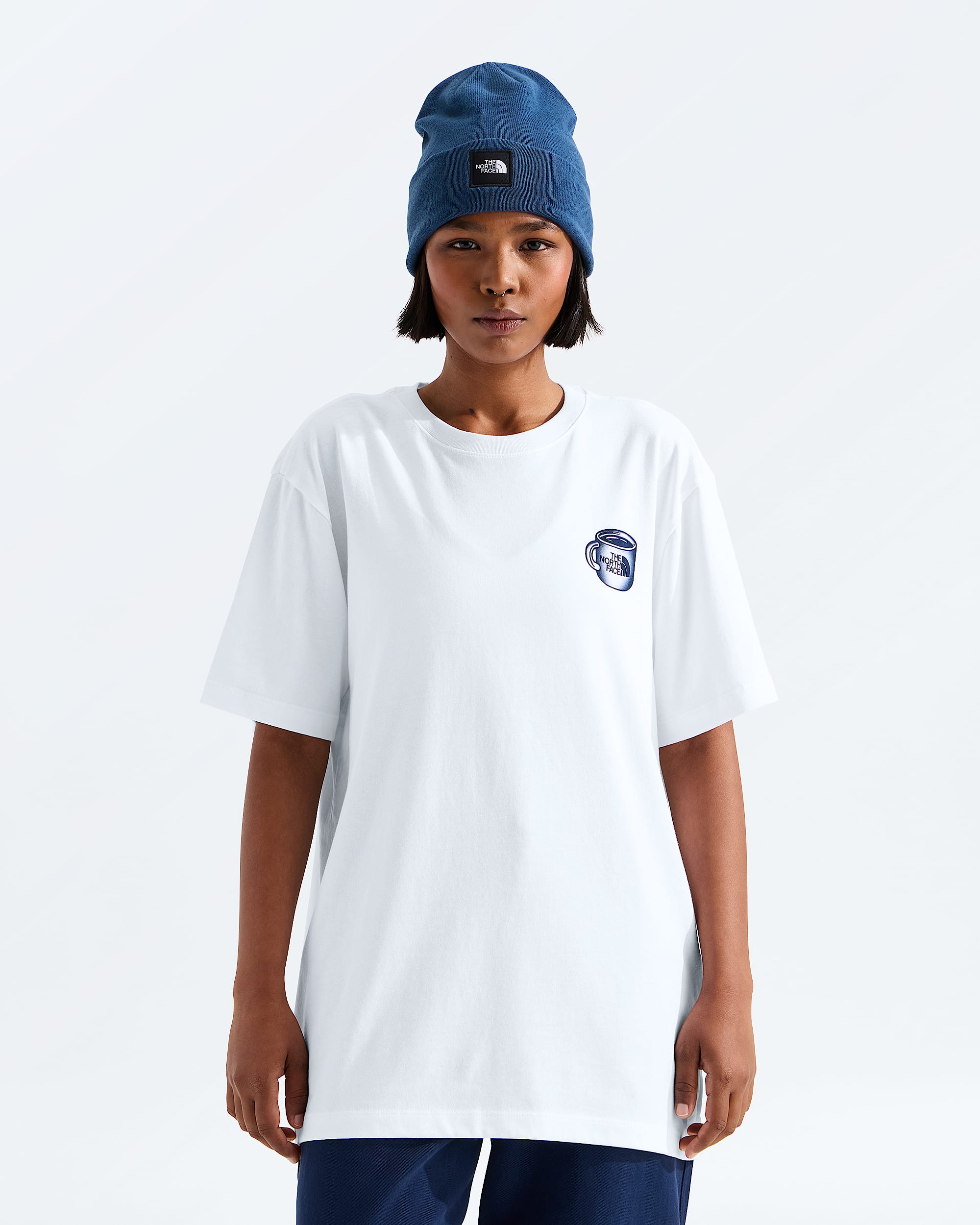 Unisex Basecamp Barista Relaxed ShortSleeve TeeGraphic TNF HERO3