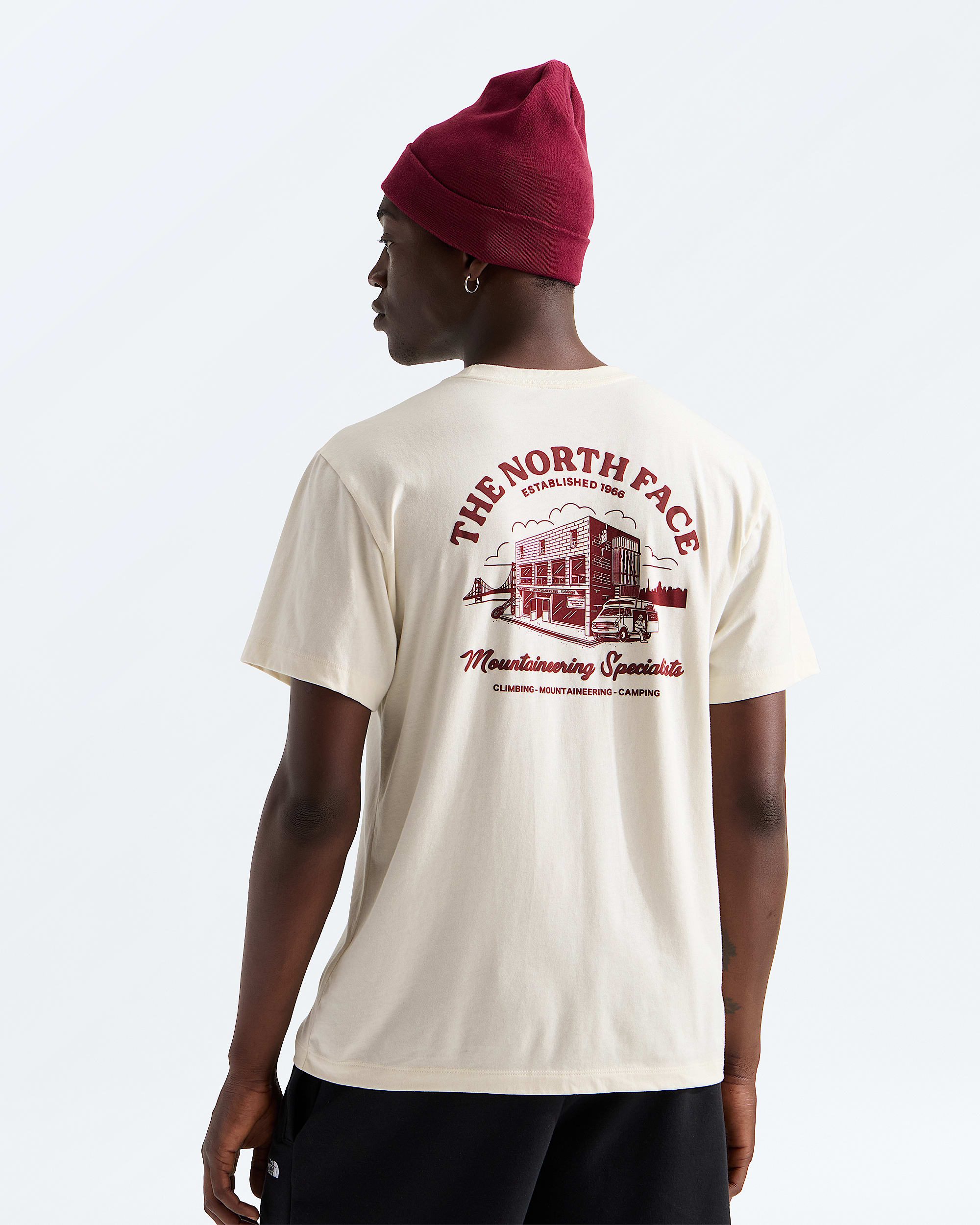 Unisex OG Store Relaxed ShortSleeve TeeGraphic TNF HERO2