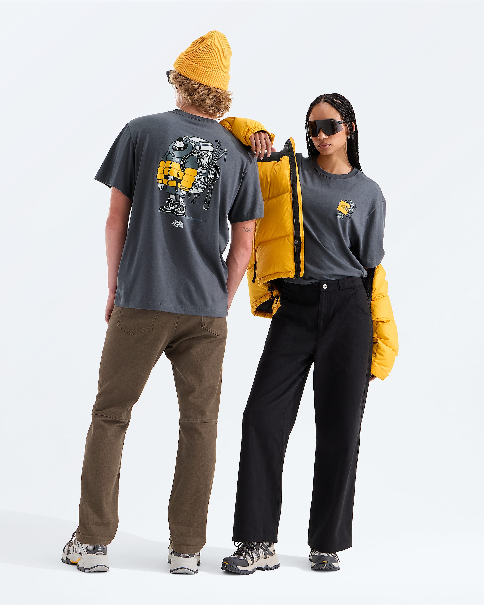 Unisex Gear Up Get Out Relaxed ShortSleeve TeeGraphic TNF HERO