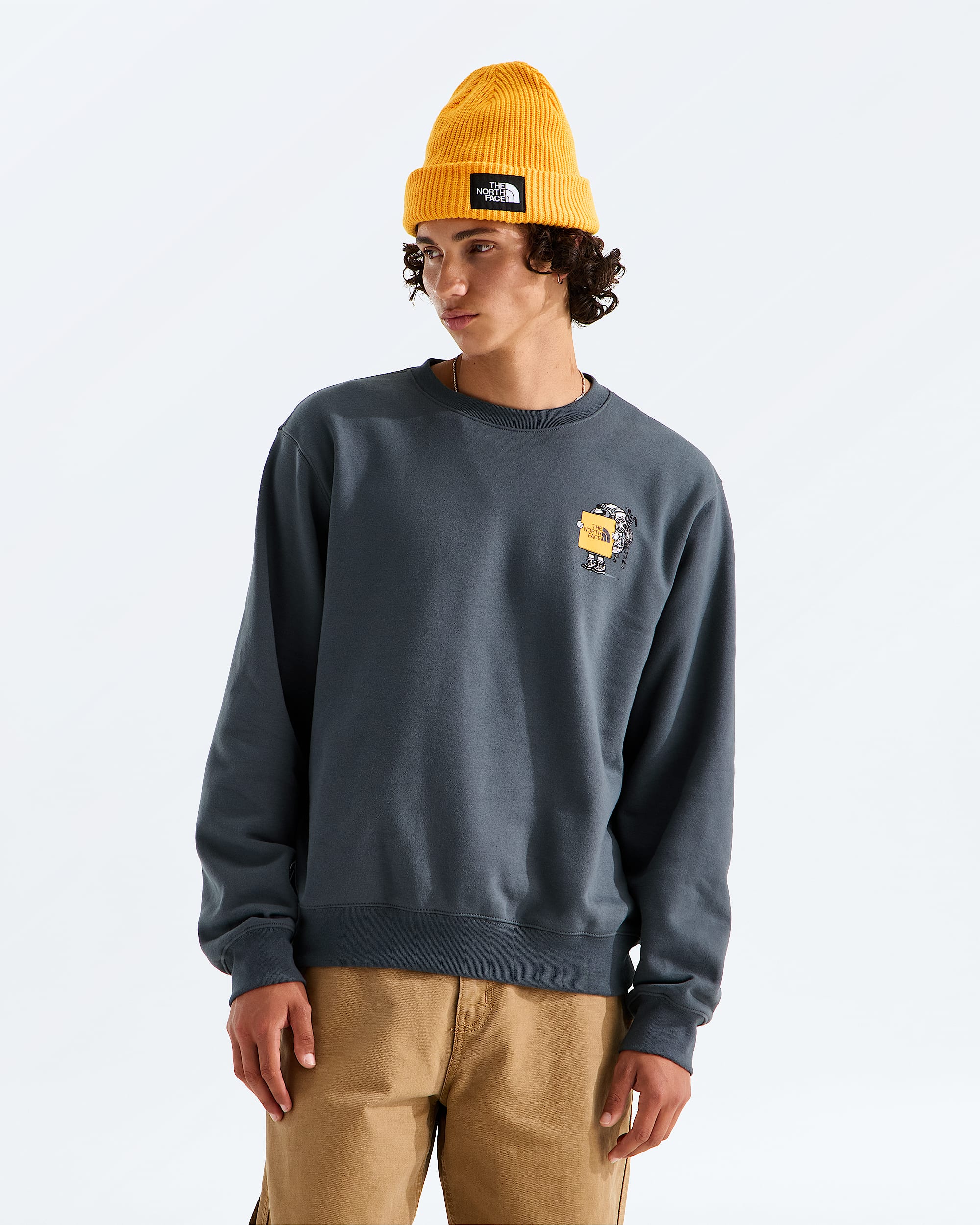 Unisex Gear Up Get Out Relaxed CrewGraphic TNF BACK