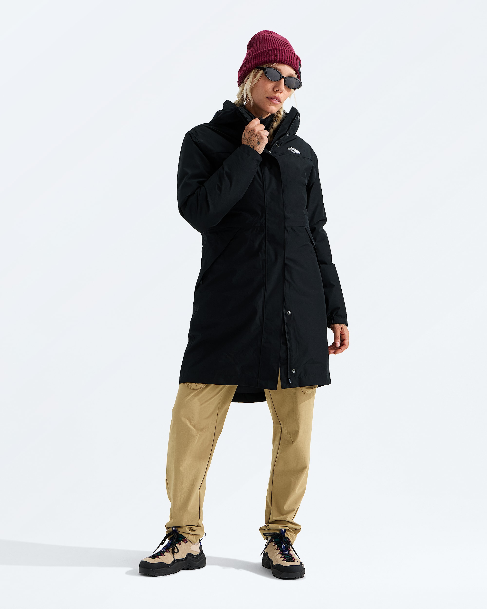 Womens Clear Lake Triclimate Jacket TNF HERO2