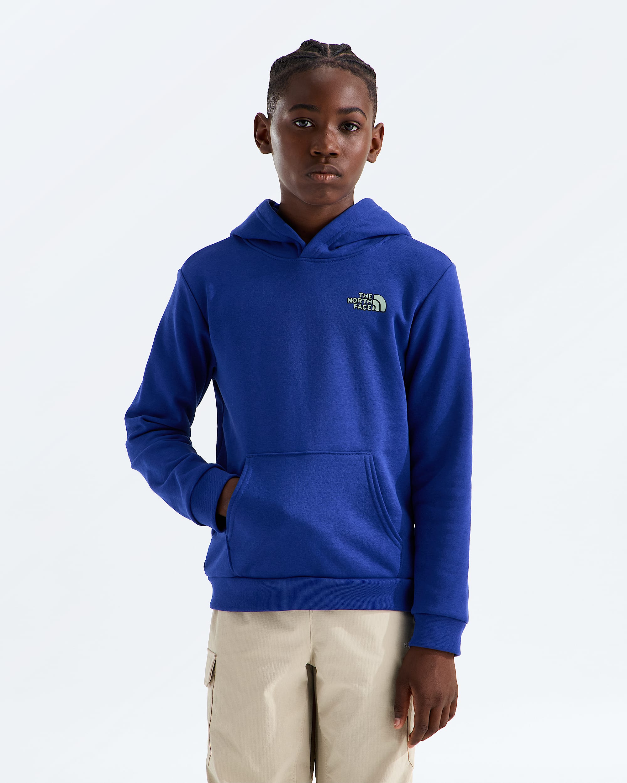 Teen Boys Outdoor Regular HoodieGraphic TNF BACK