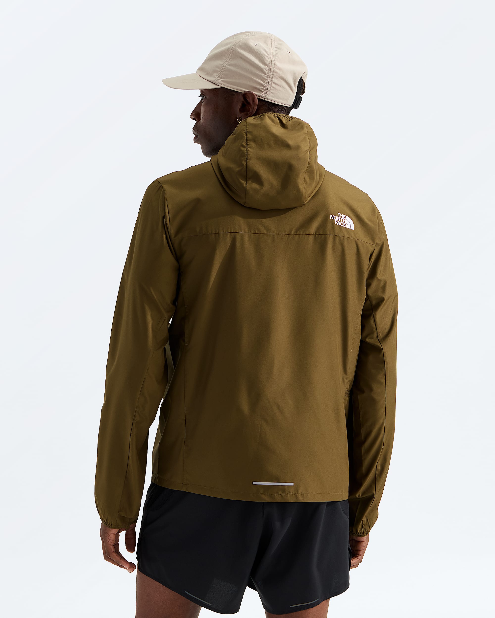 Mens Fontanales Wind Jacket TNF BACK