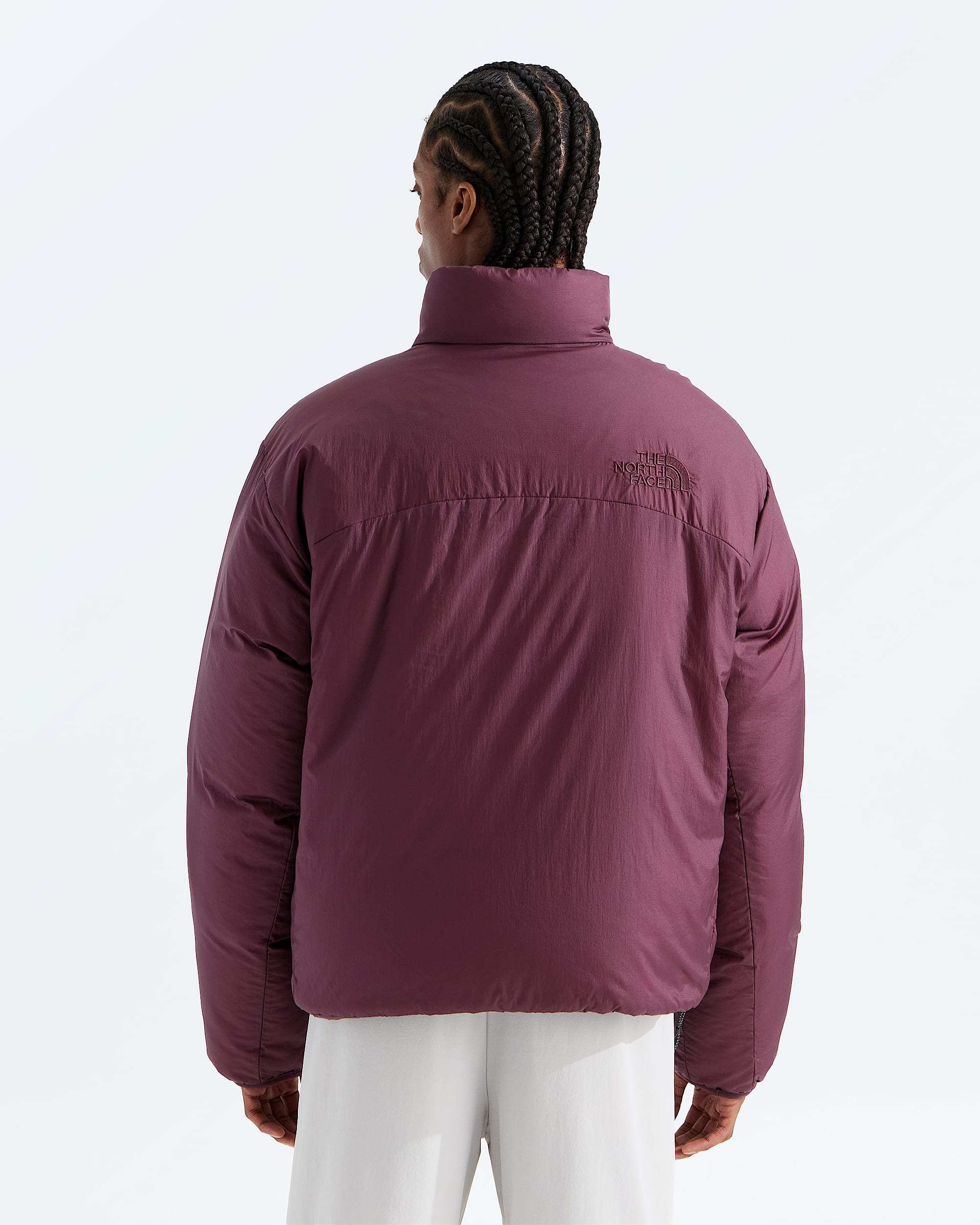 Manteau rversible Pertex Nuptse pour hommes TNF BACK