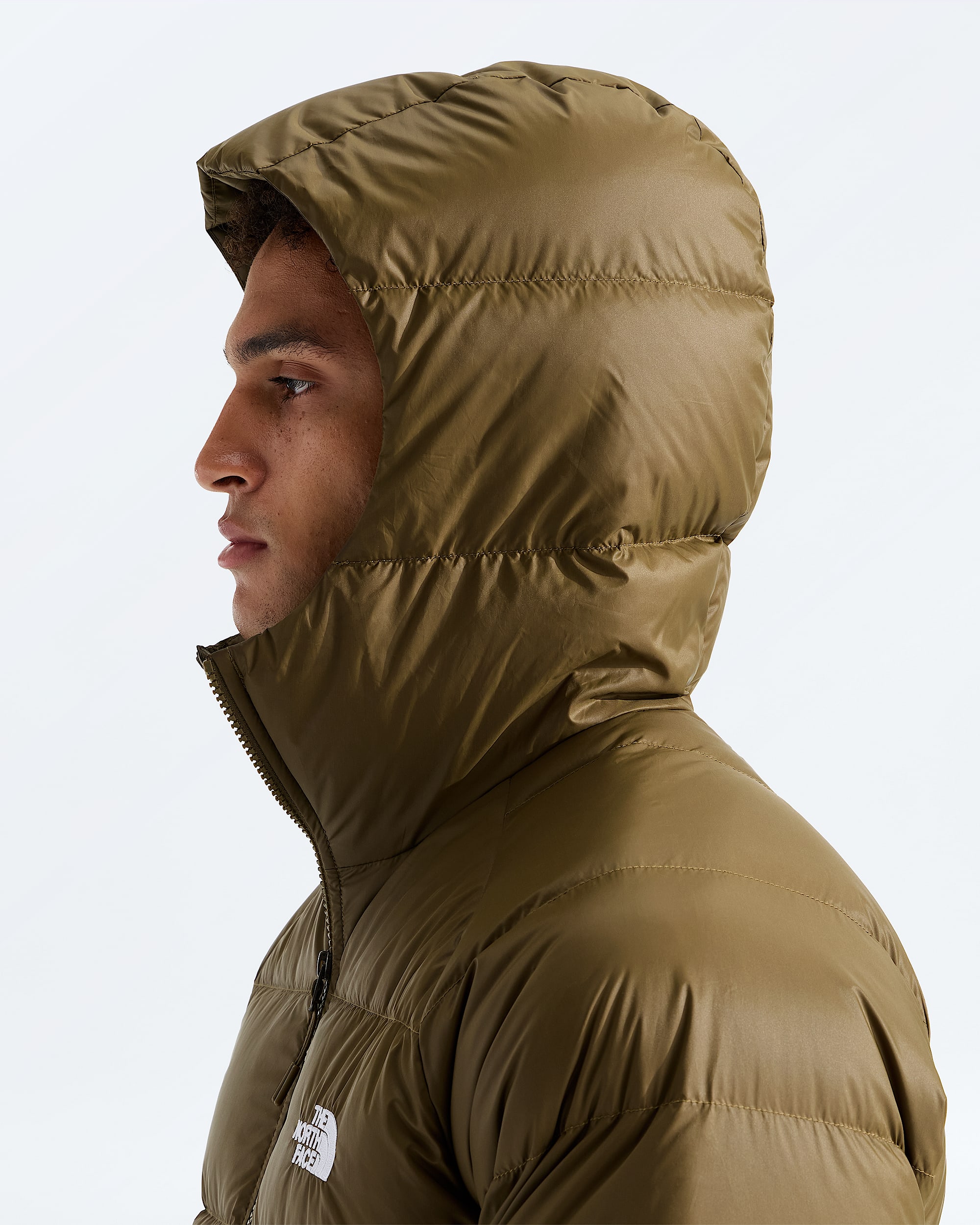 Mens Hydrenalite Down Hoodie TNF MODELHOOD2
