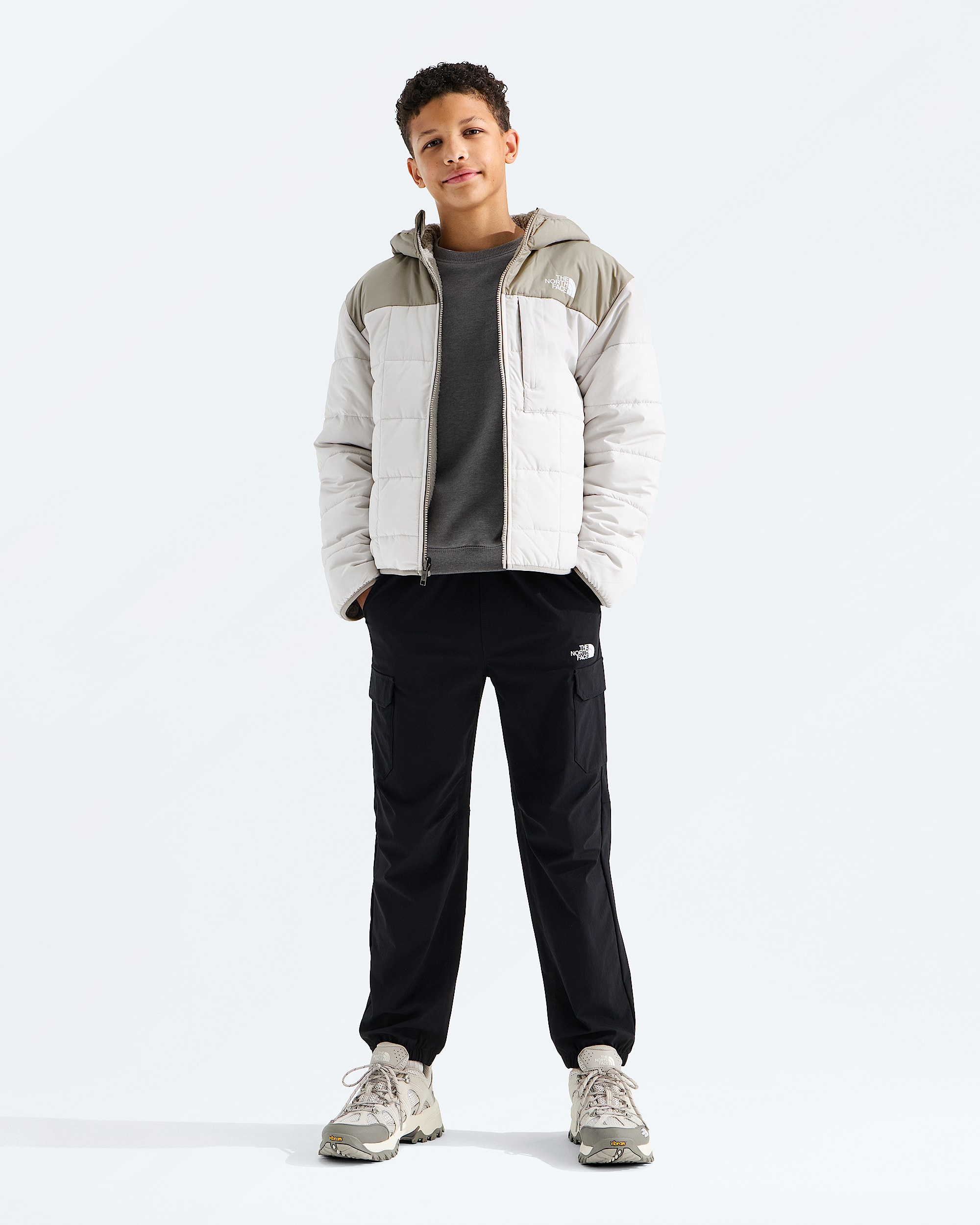 Boys Reversible Shasta FullZip Hooded Jacket TNF HERO2