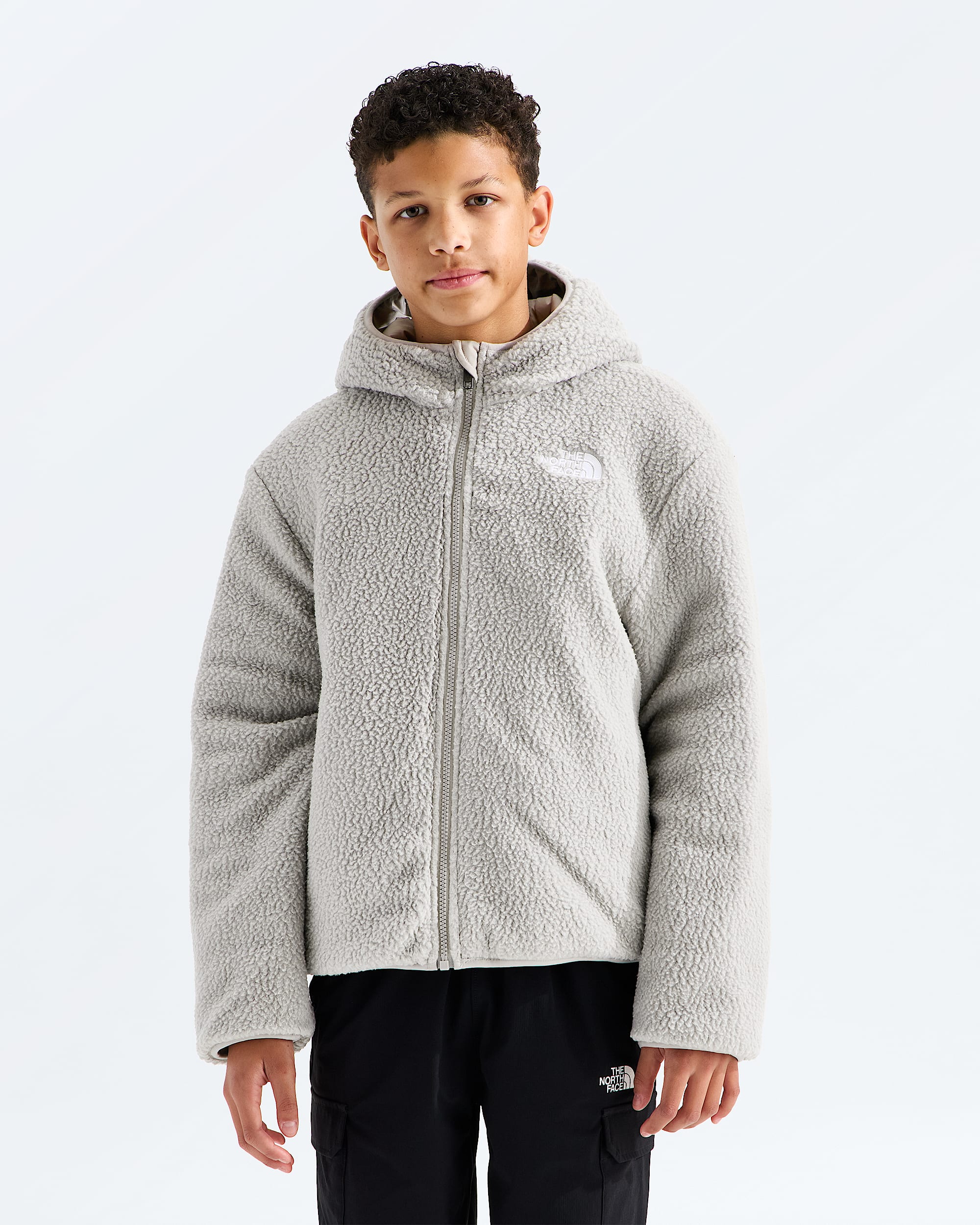 Boys Reversible Shasta FullZip Hooded Jacket TNF HEROREV