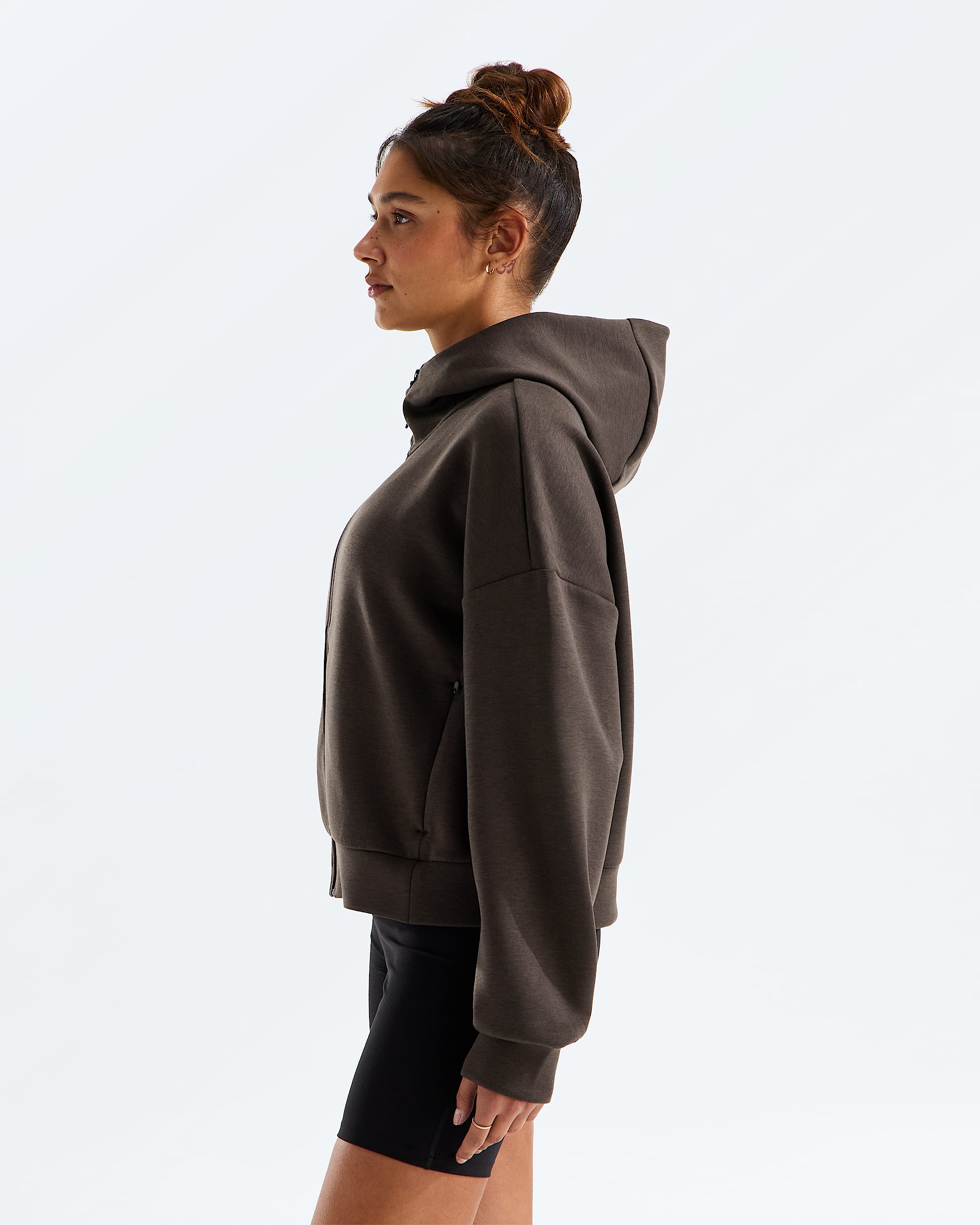 Womens Jaida Full Zip Hooded Jacket TNF MODEL34