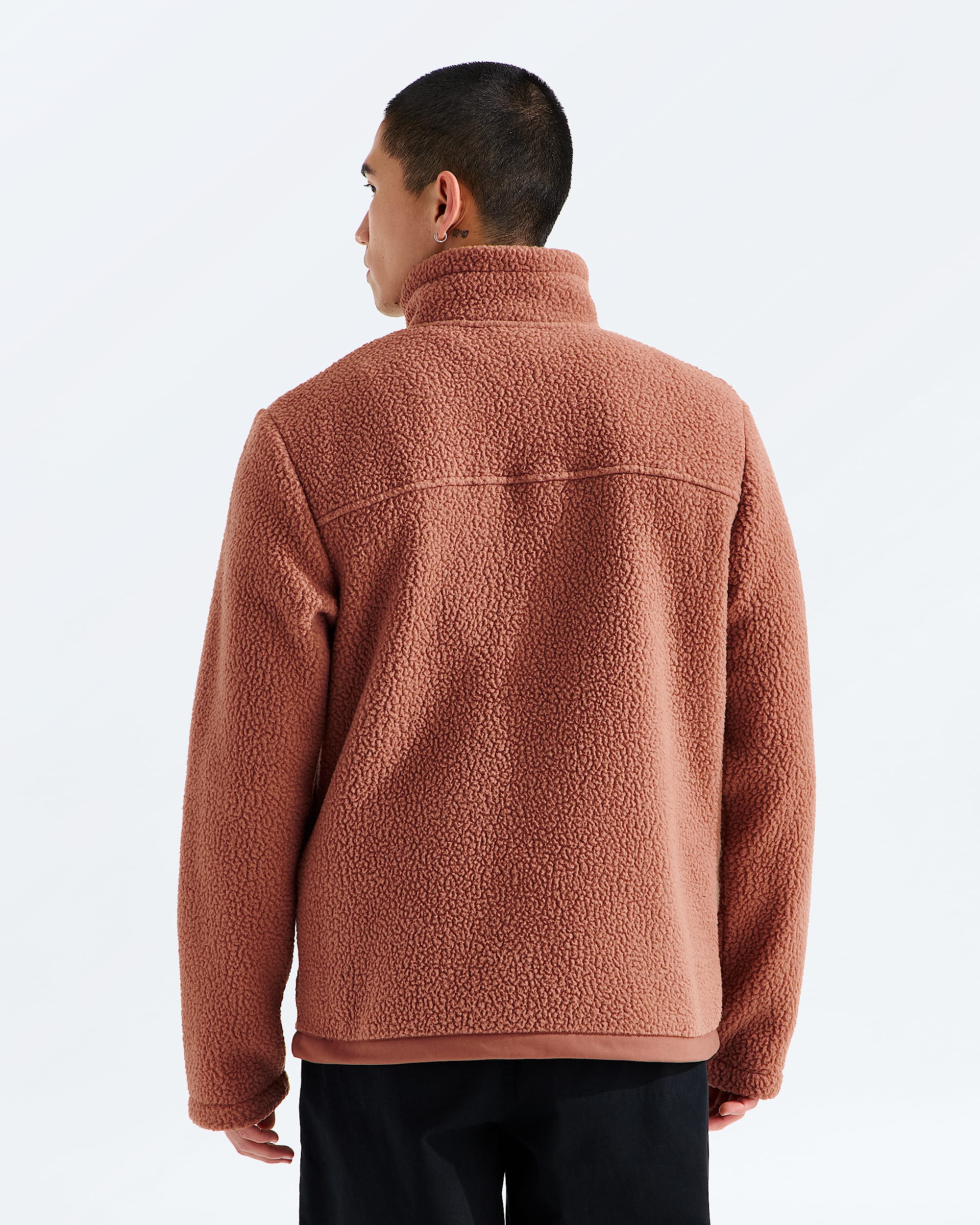 Mens Cragmont  Snap Pullover TNF BACK