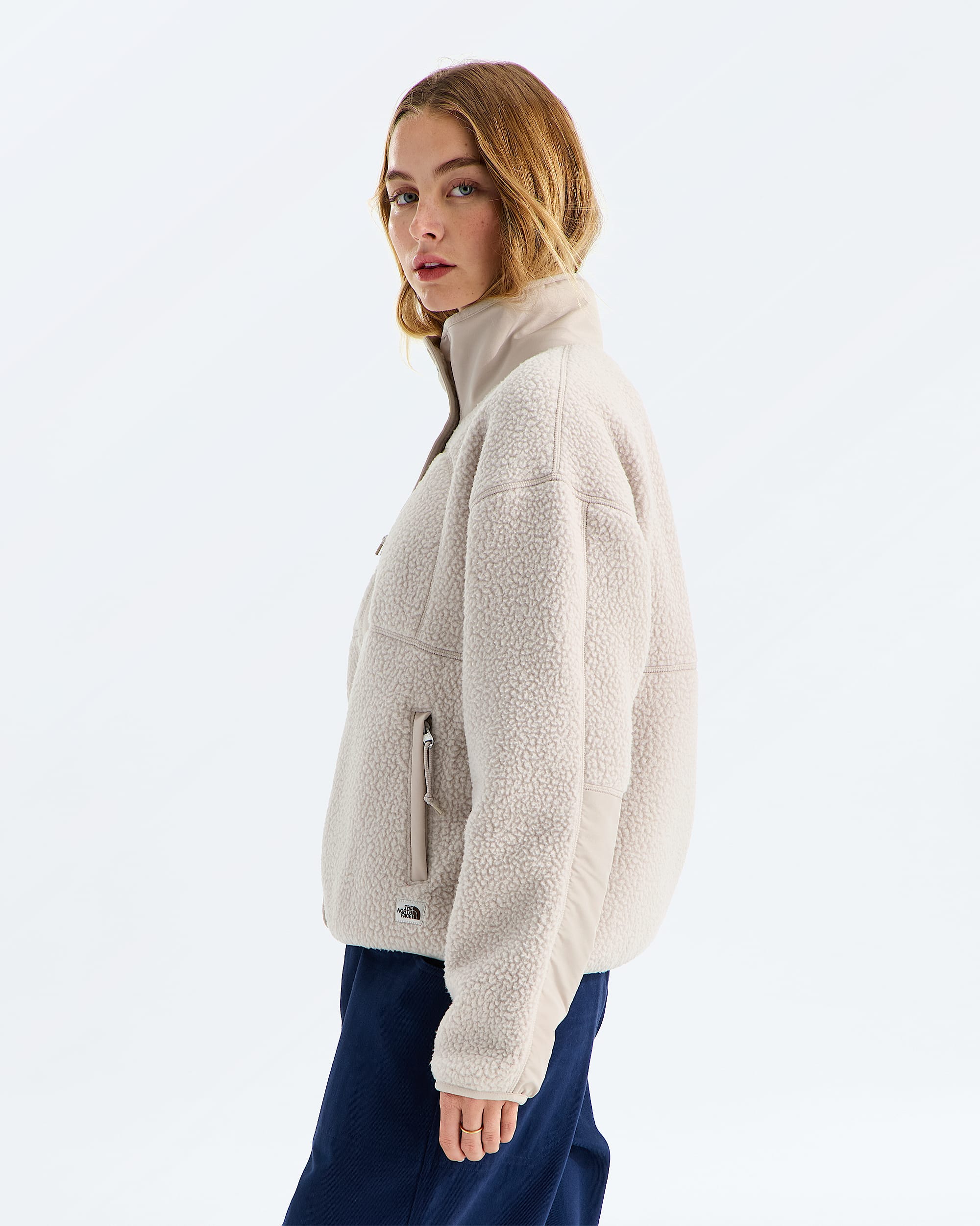 Womens Cragmont Fleece Jacket TNF MODEL34