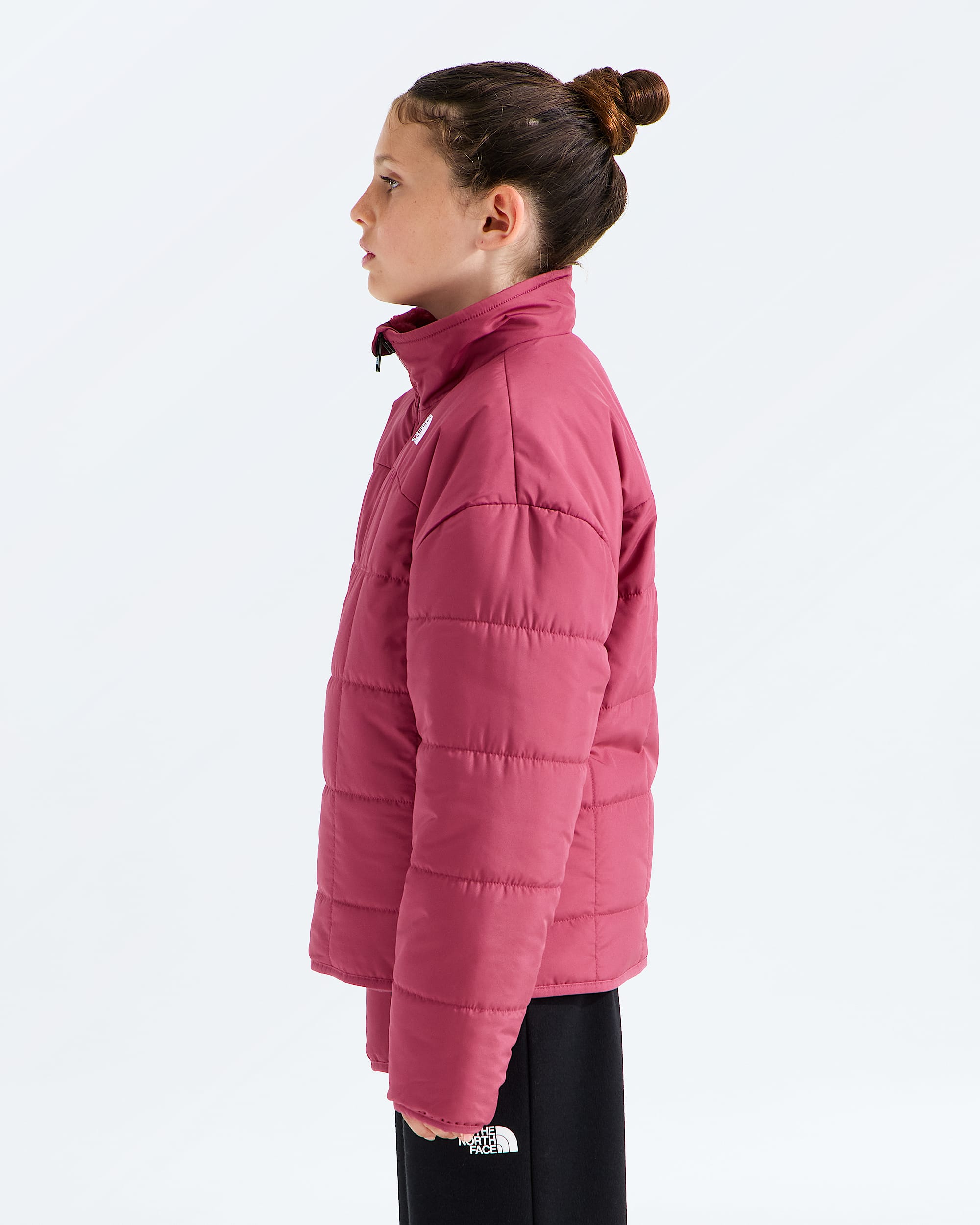Veste rversible Shasta  fermeture clair pour filles TNF MODEL34