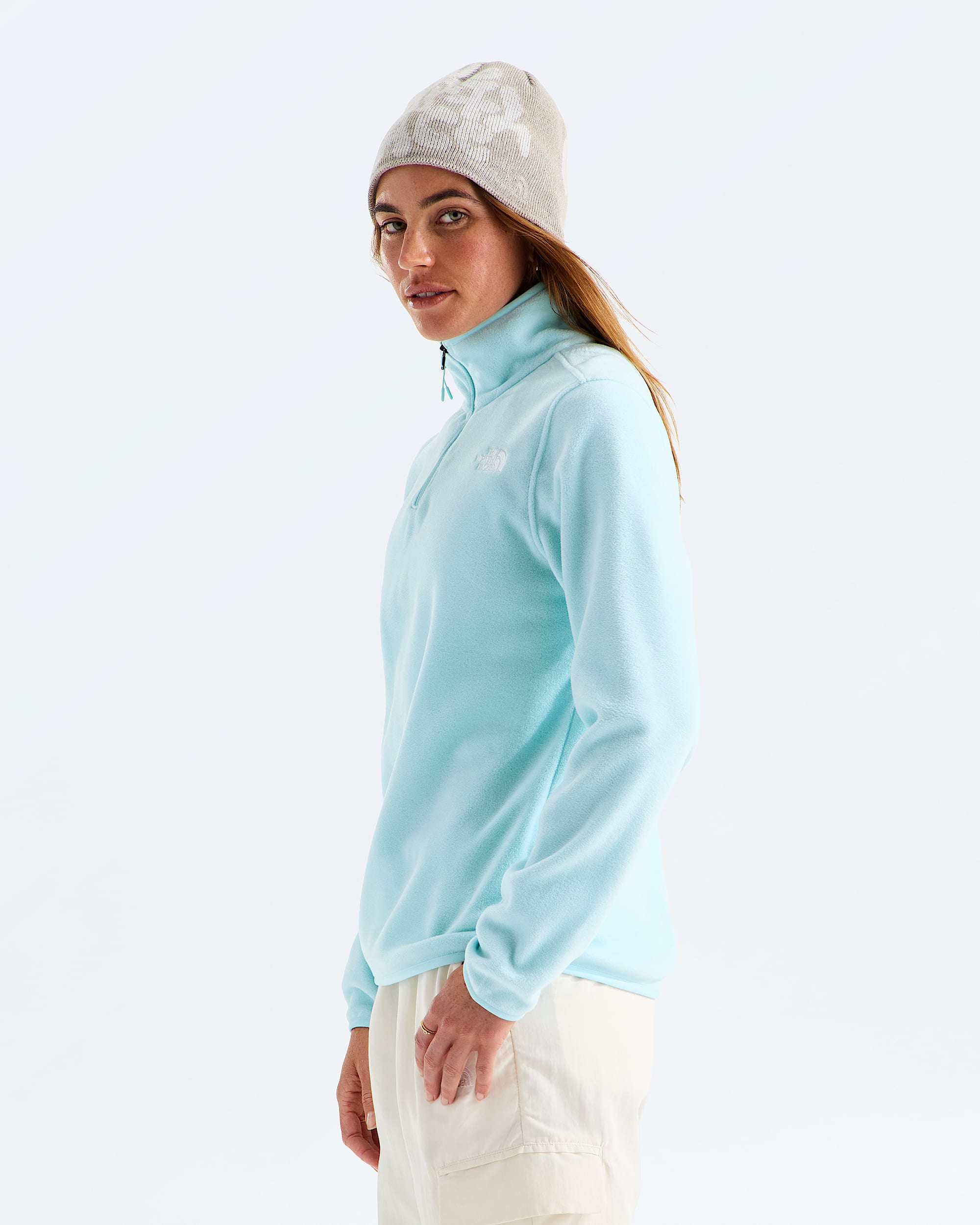 Manteau Glacier en molleton  demiglissire pour femmes TNF MODEL34