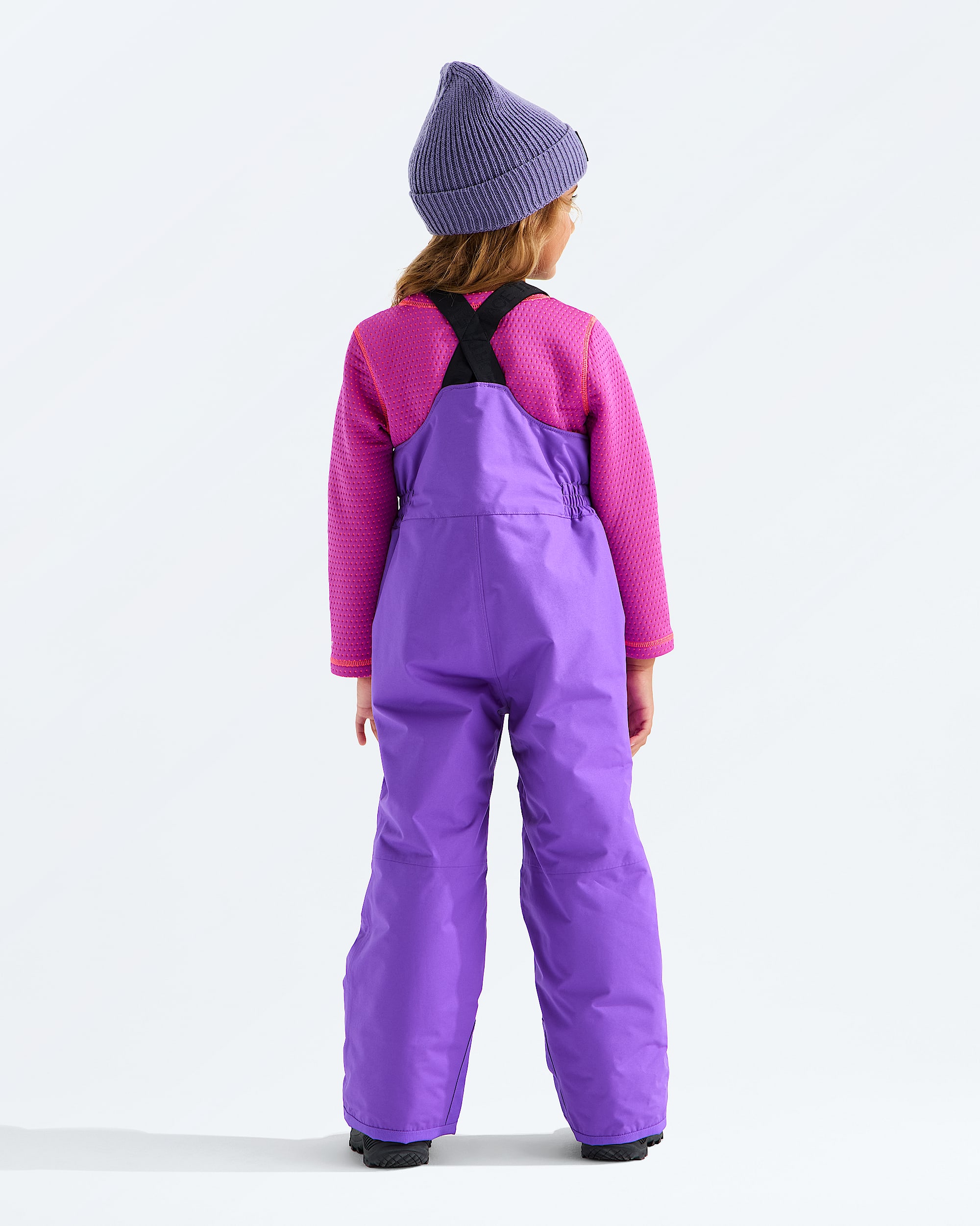 Kids Freedom Insulated Bibs TNF BACK