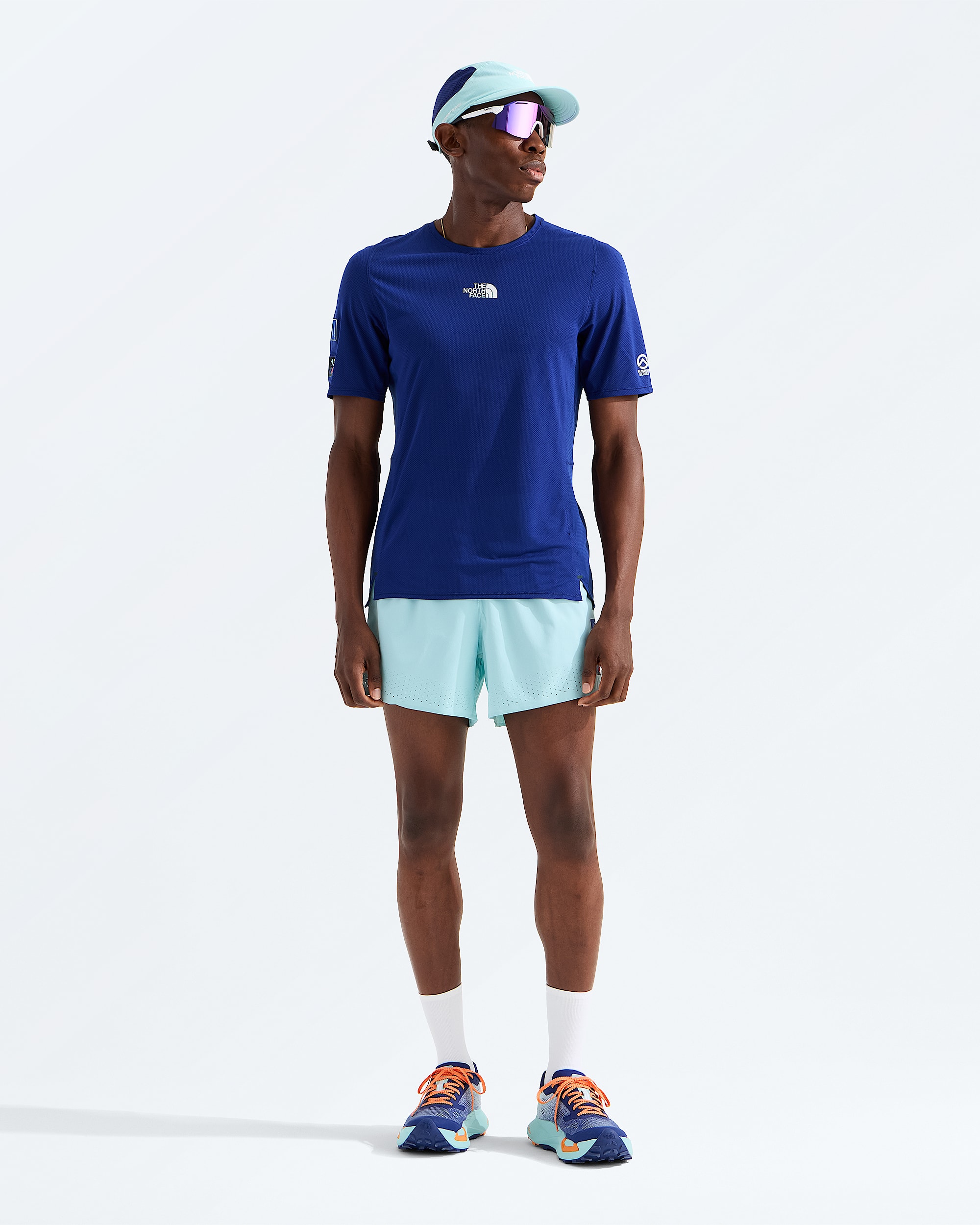 Chandail  manches courtes Summit Series High Trail pour hommes imprim TNF HERO2