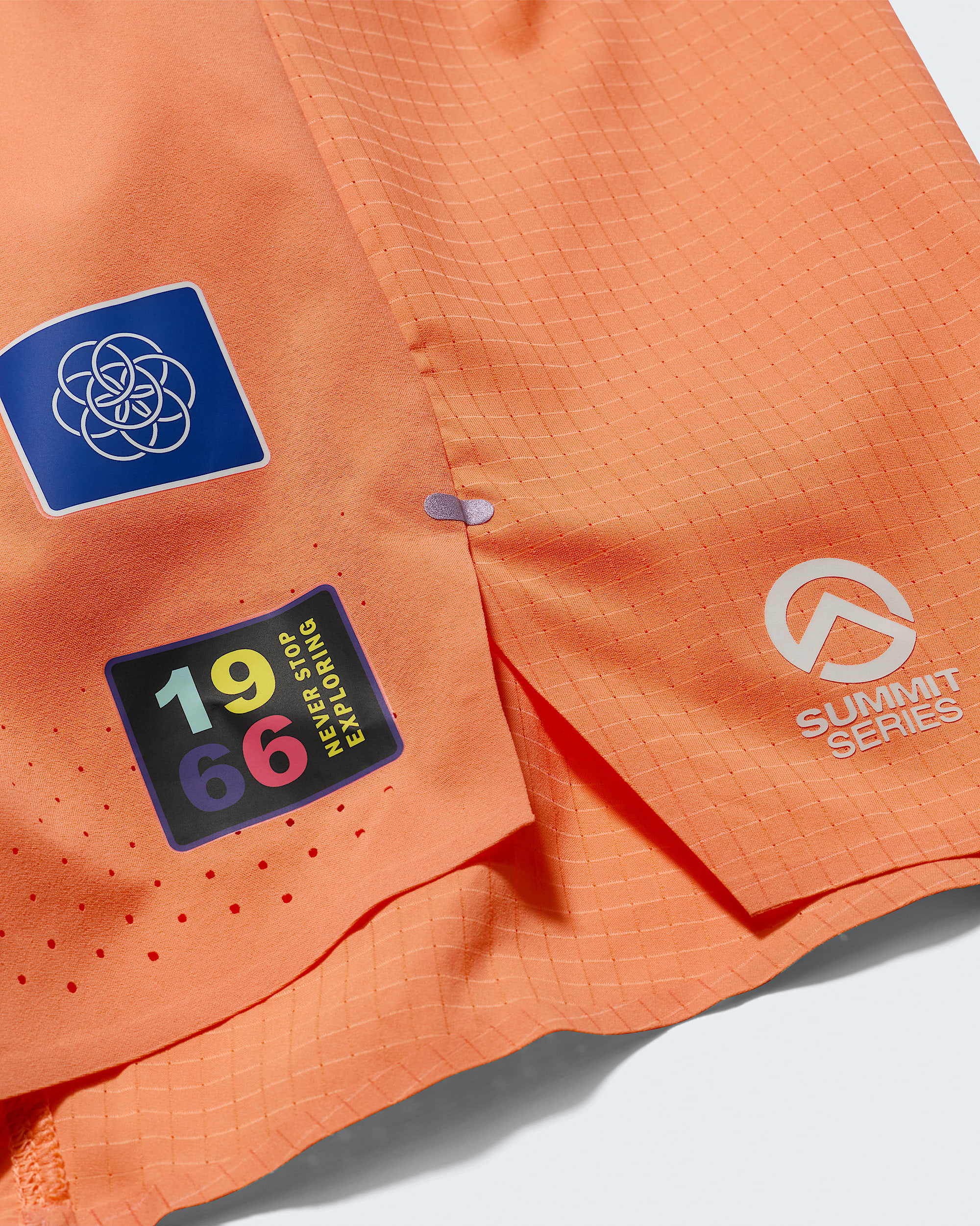 Short Pacesetter de 75 cm 5 po de la collection Summit Series pour hommes imprim TNF DETAIL3