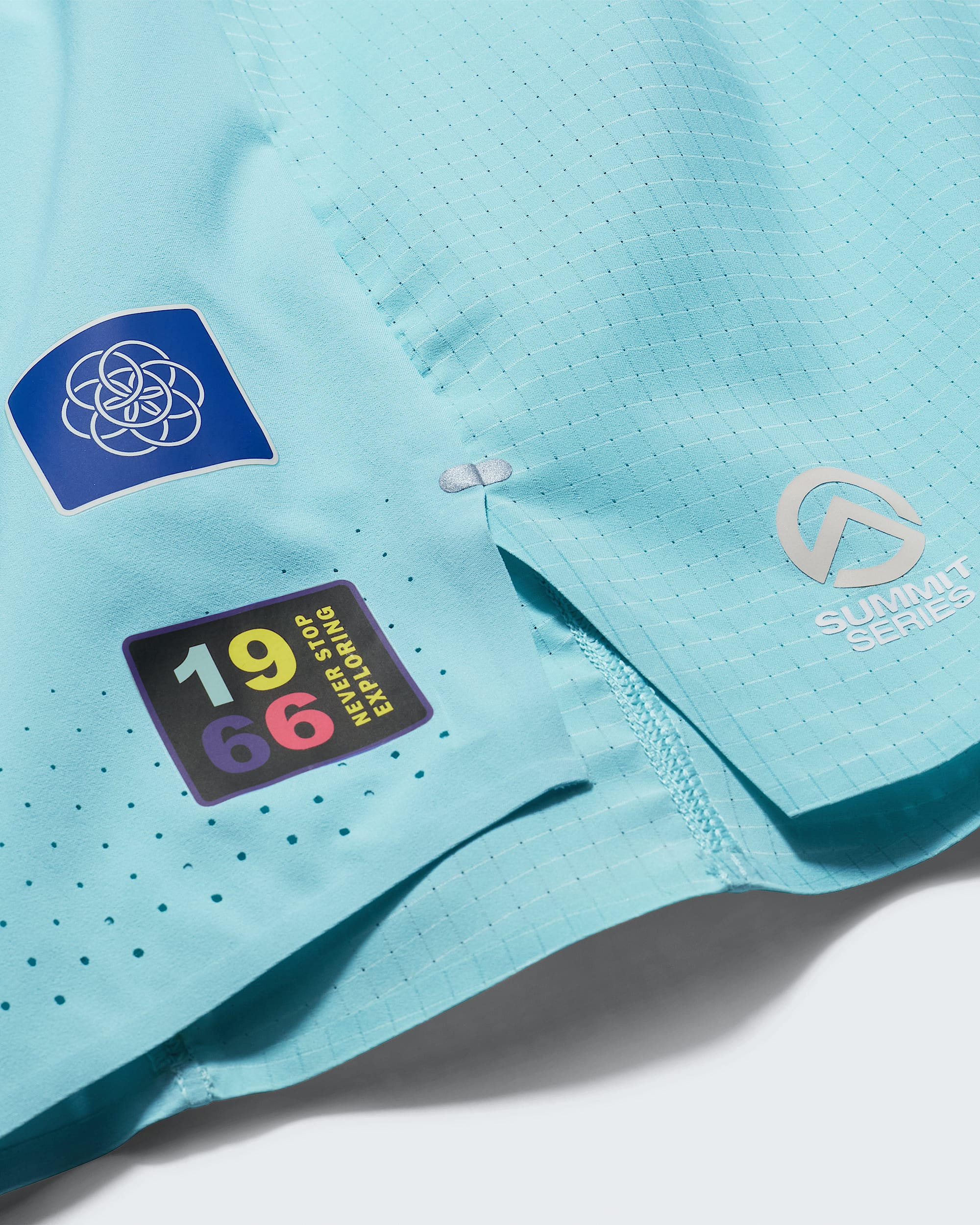 Mens Summit Series Pacesetter 5 ShortsGraphic TNF DETAIL3