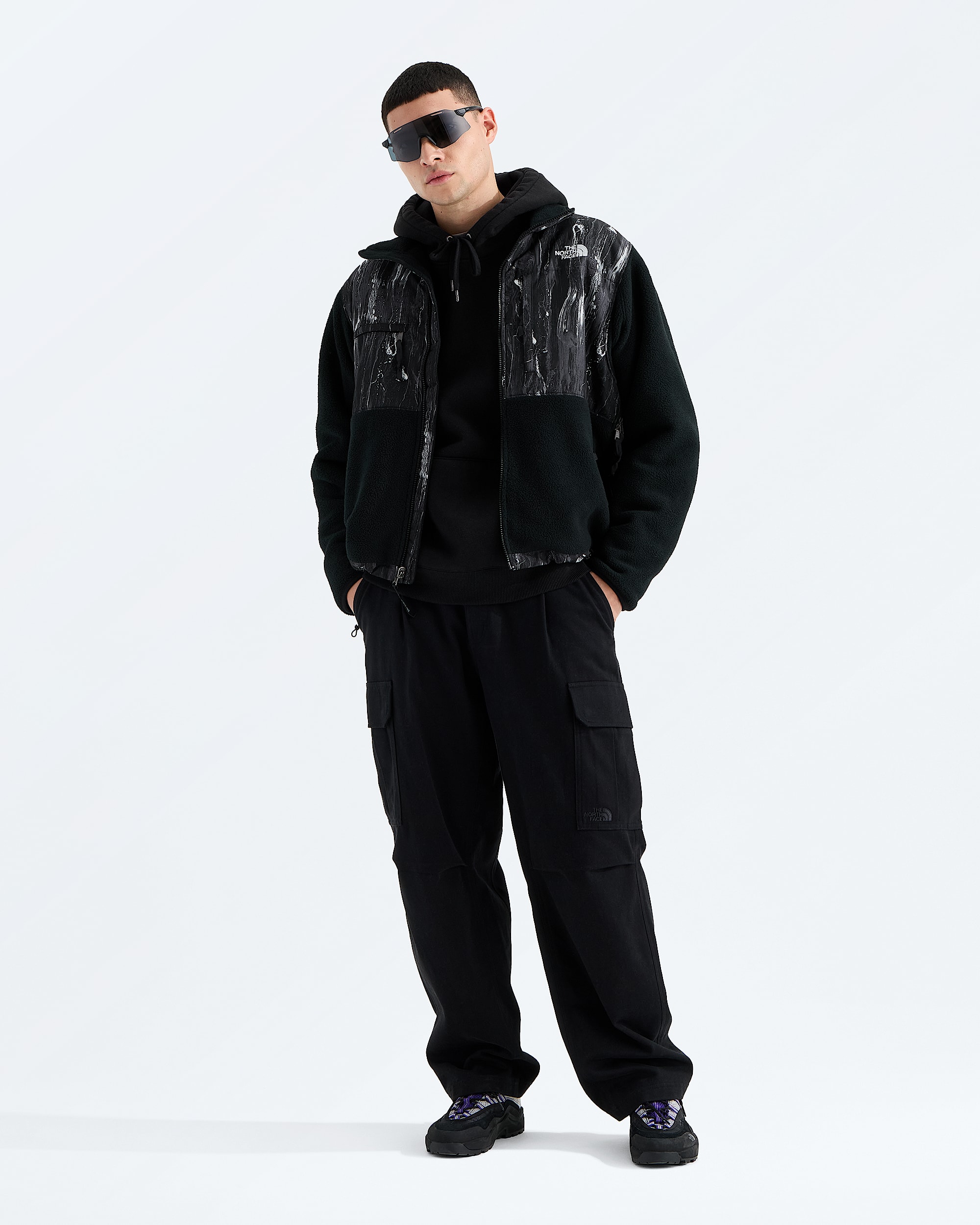 Mens Retro Denali JacketPrint TNF HERO2