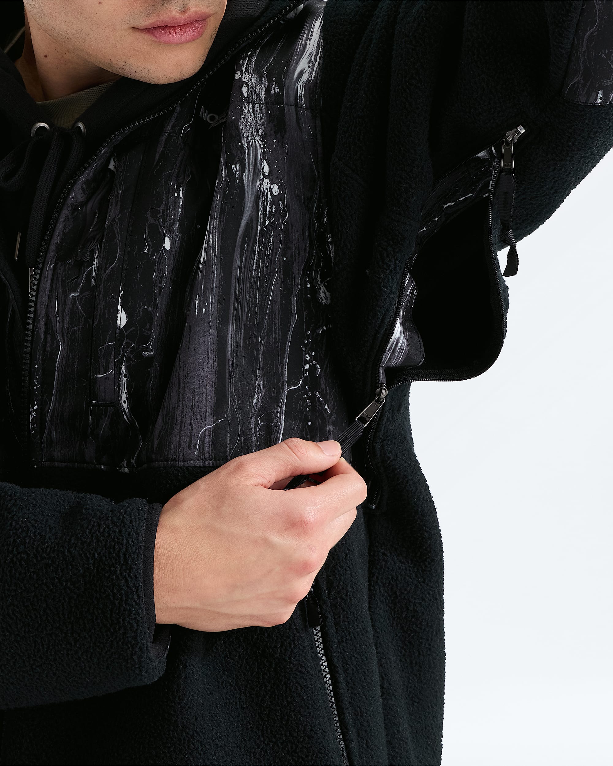 Mens Retro Denali JacketPrint TNF MODELALT2