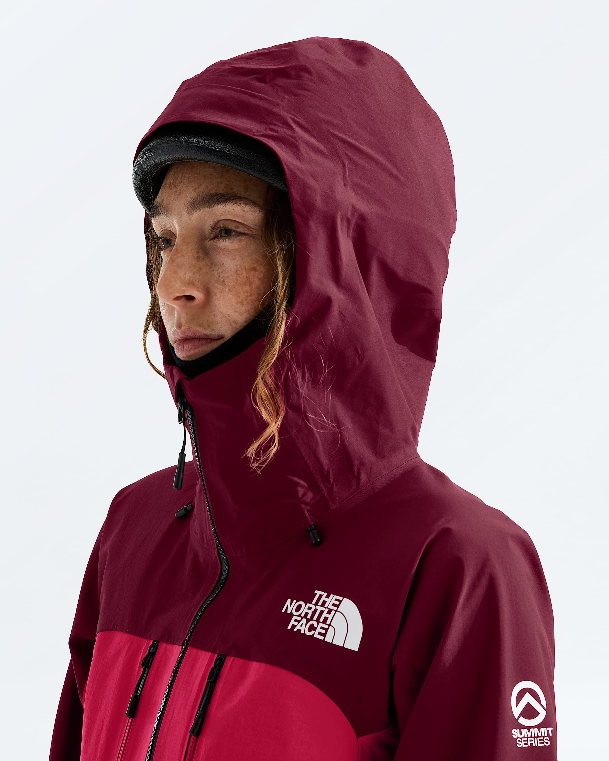 Womens Summit FUTURELIGHT Torre Egger Jacket TNF MODELHOOD2