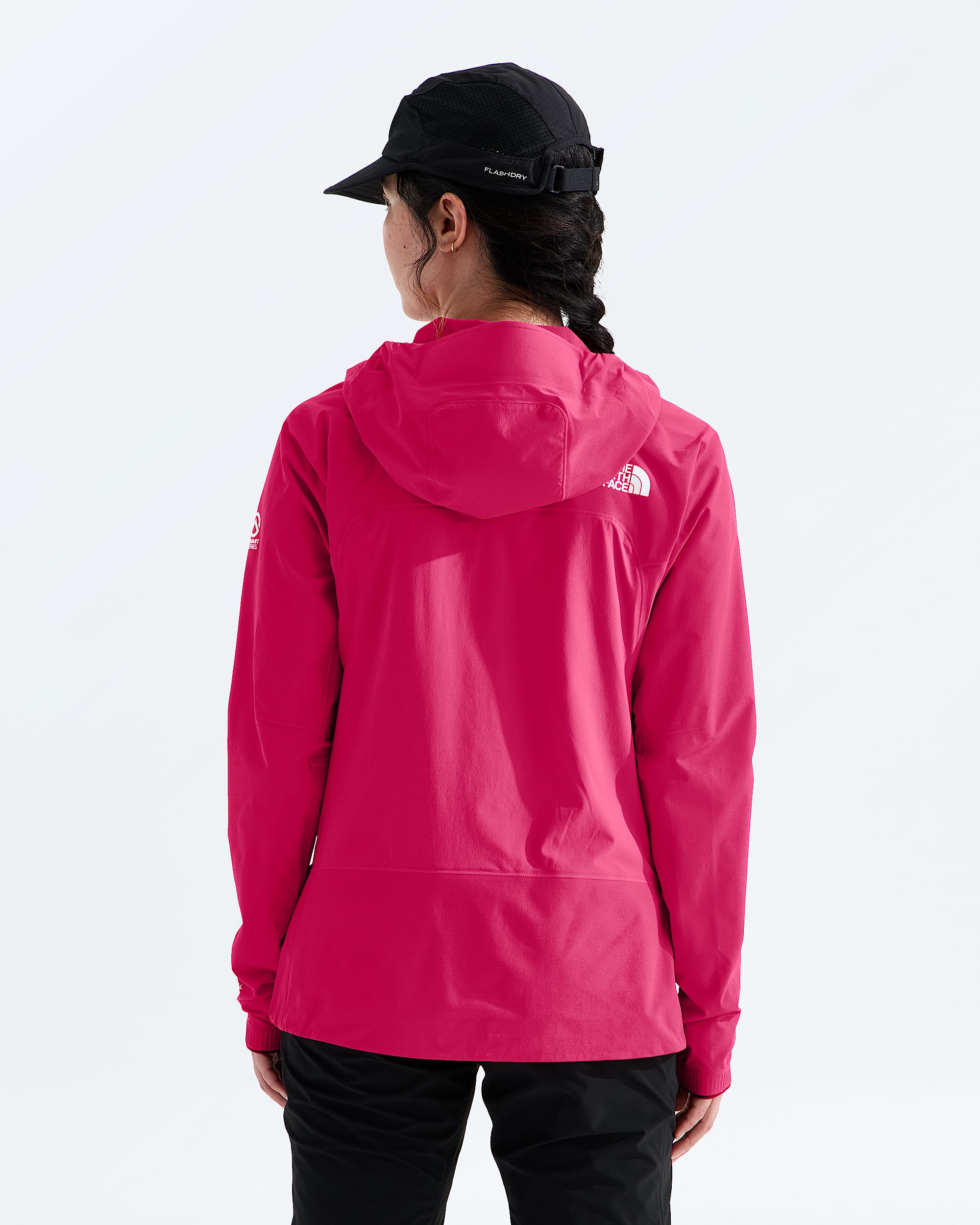 Womens Summit Off Width Jacket TNF BACK