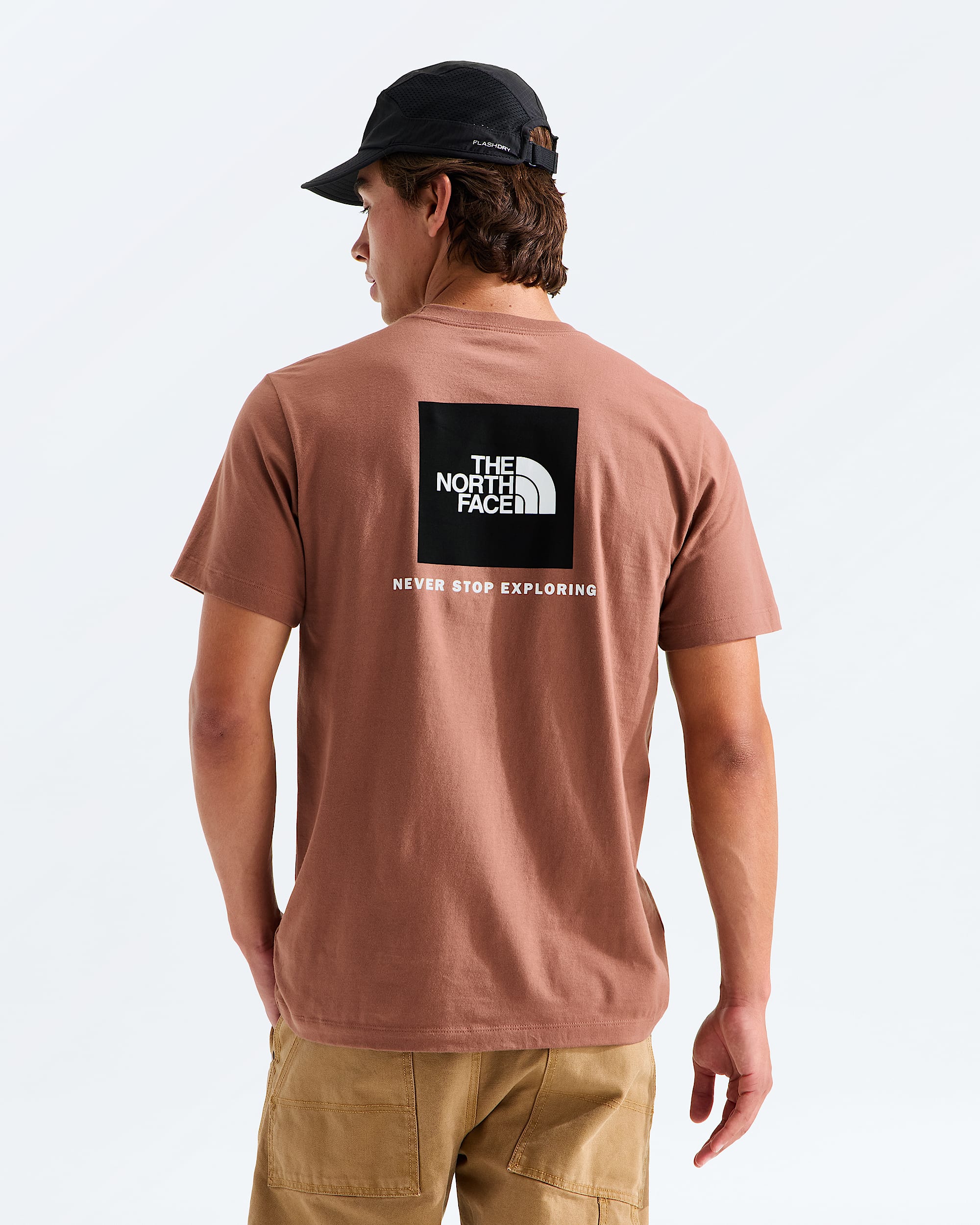 Mens Evolution Box NSE Regular ShortSleeve Tee TNF Main