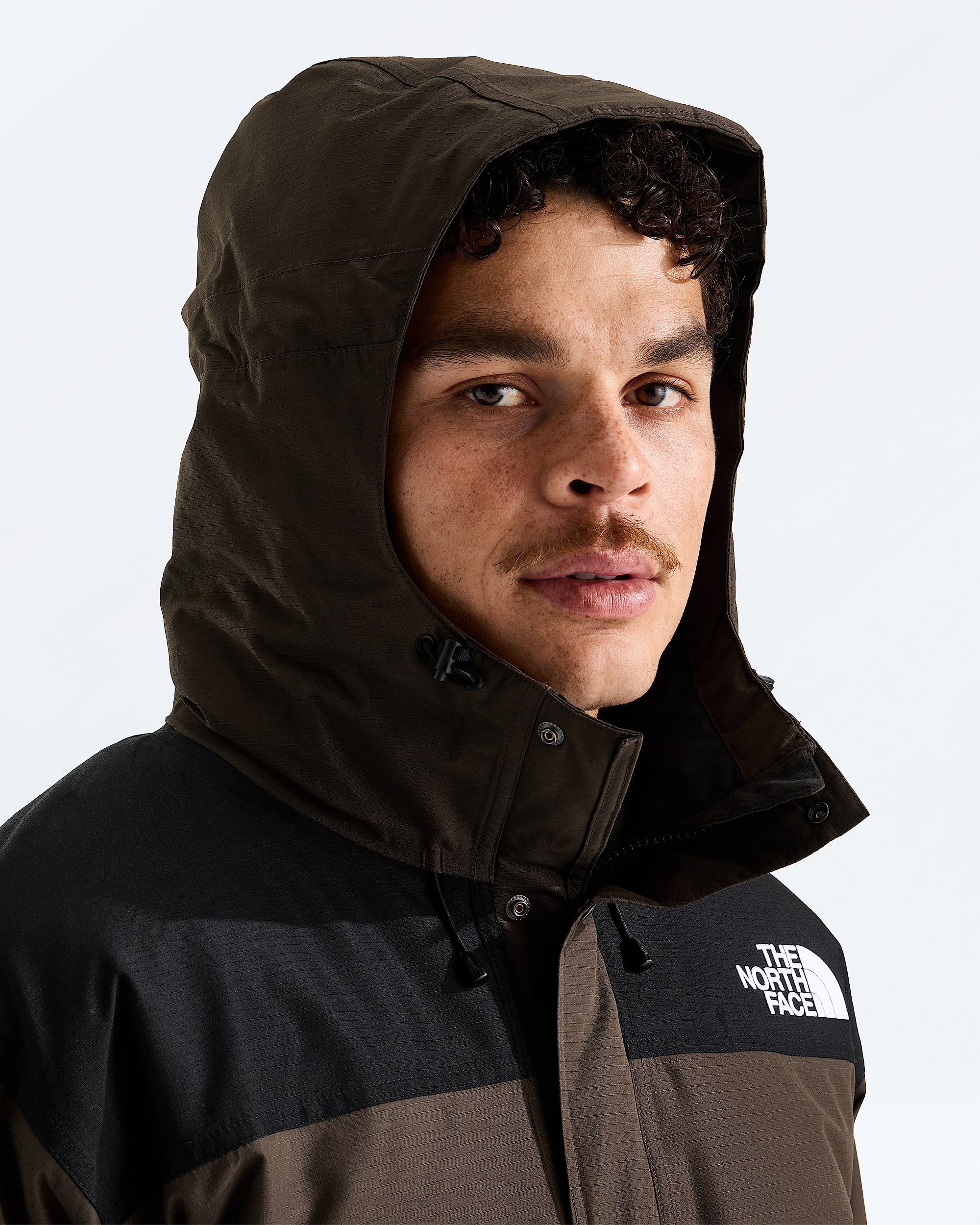Mens Mountain Down Jacket TNF MODELHOOD2