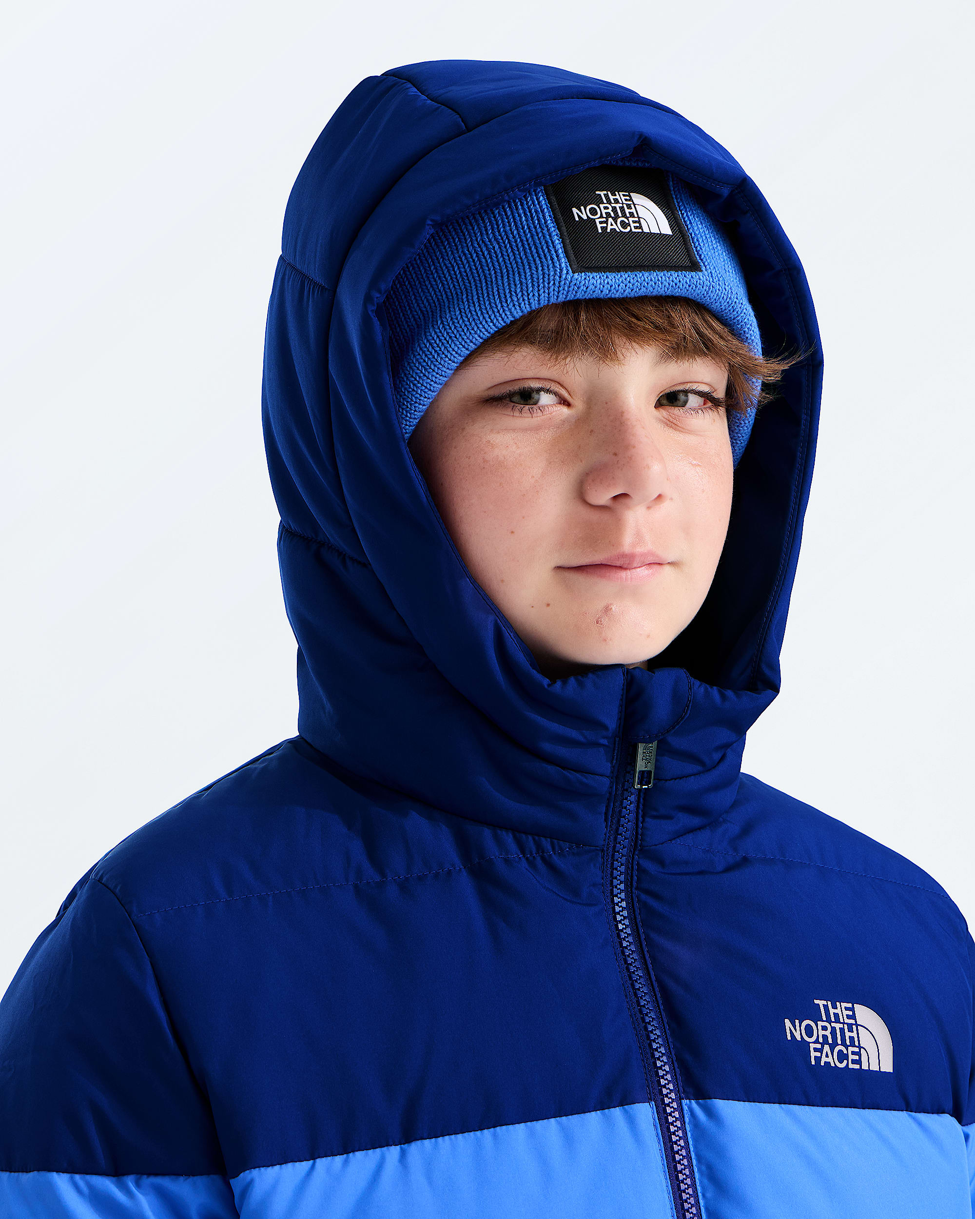 Boys  Girls Frost Fall Parka TNF MODELHOOD2