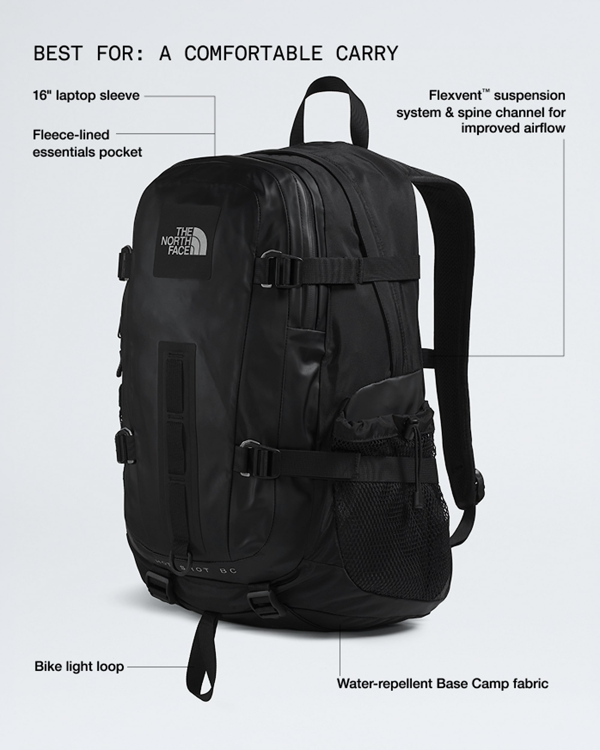 north face backpack tech The NF0A52S7 Dyno Backpack, TNF Black / OSFA The North Face Borealis backpack features a padded laptop sleeve to keep your tech safe and secure on the go The North Face Fall Line