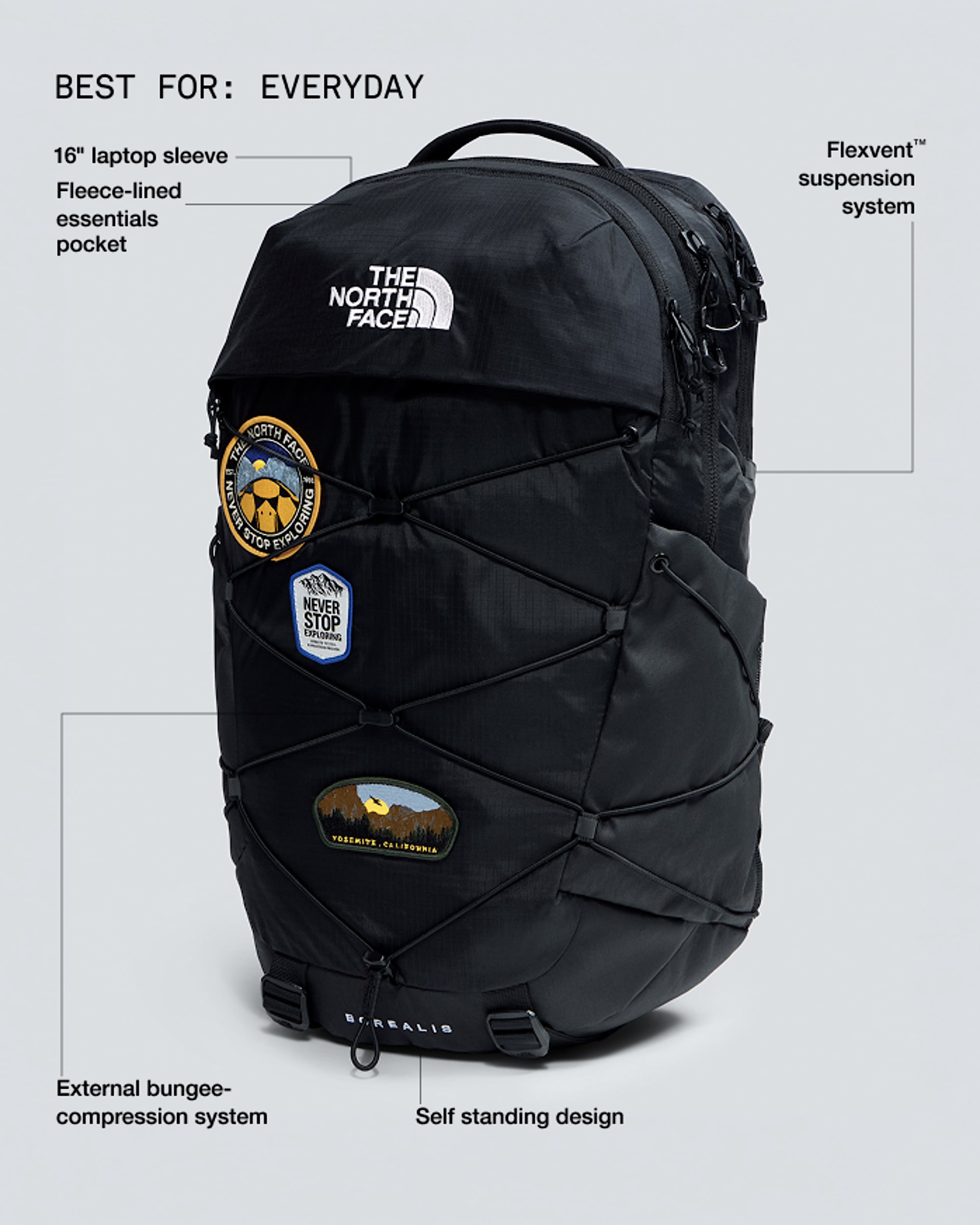 black backpack exterior laptop sleeve 24-pack Bulk 18" Soft Touch w The Winco ACERO Backpack Black Laptop Bags & Sleeves