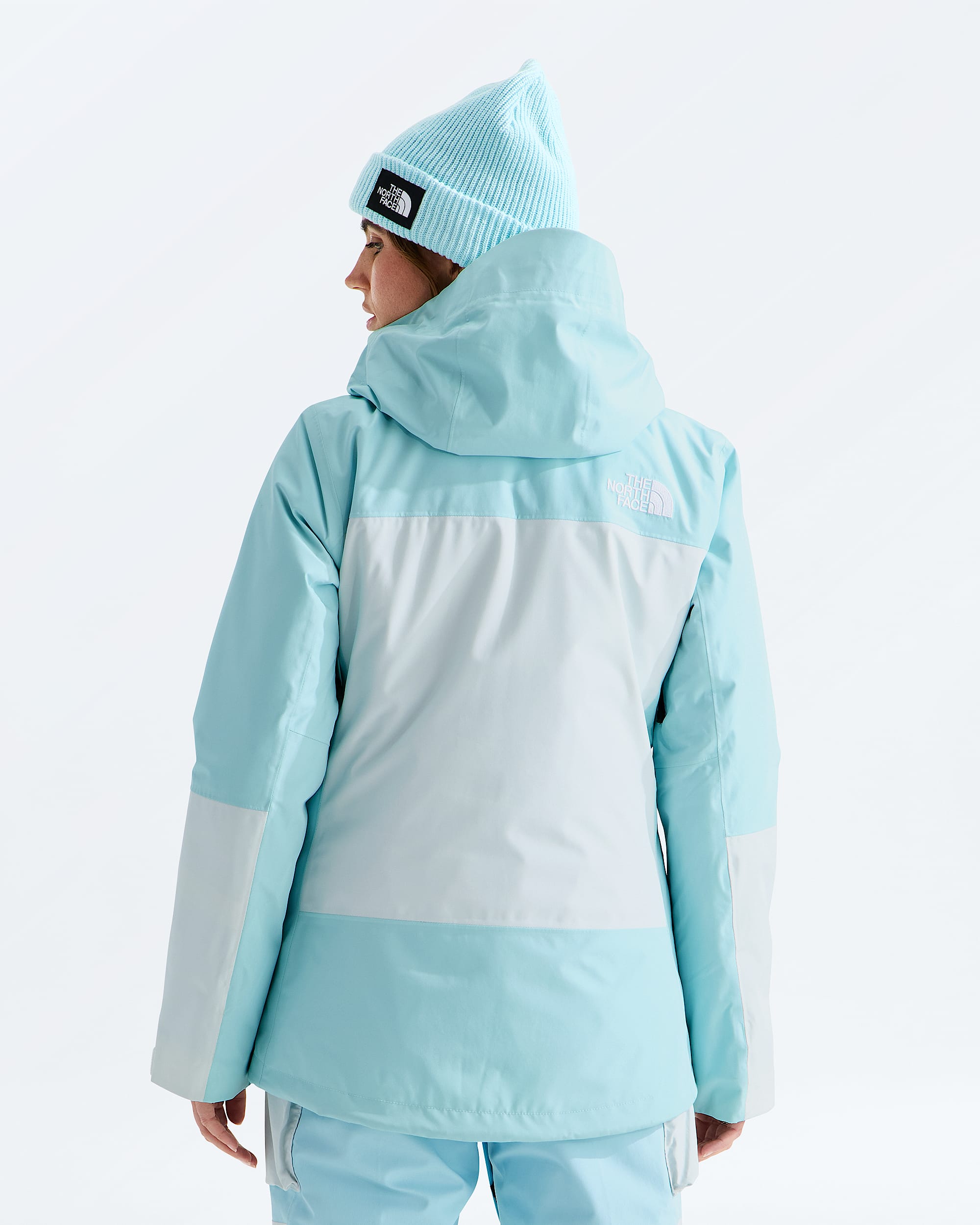 Womens THERMOBALL Snow Triclimate Jacket TNF BACK