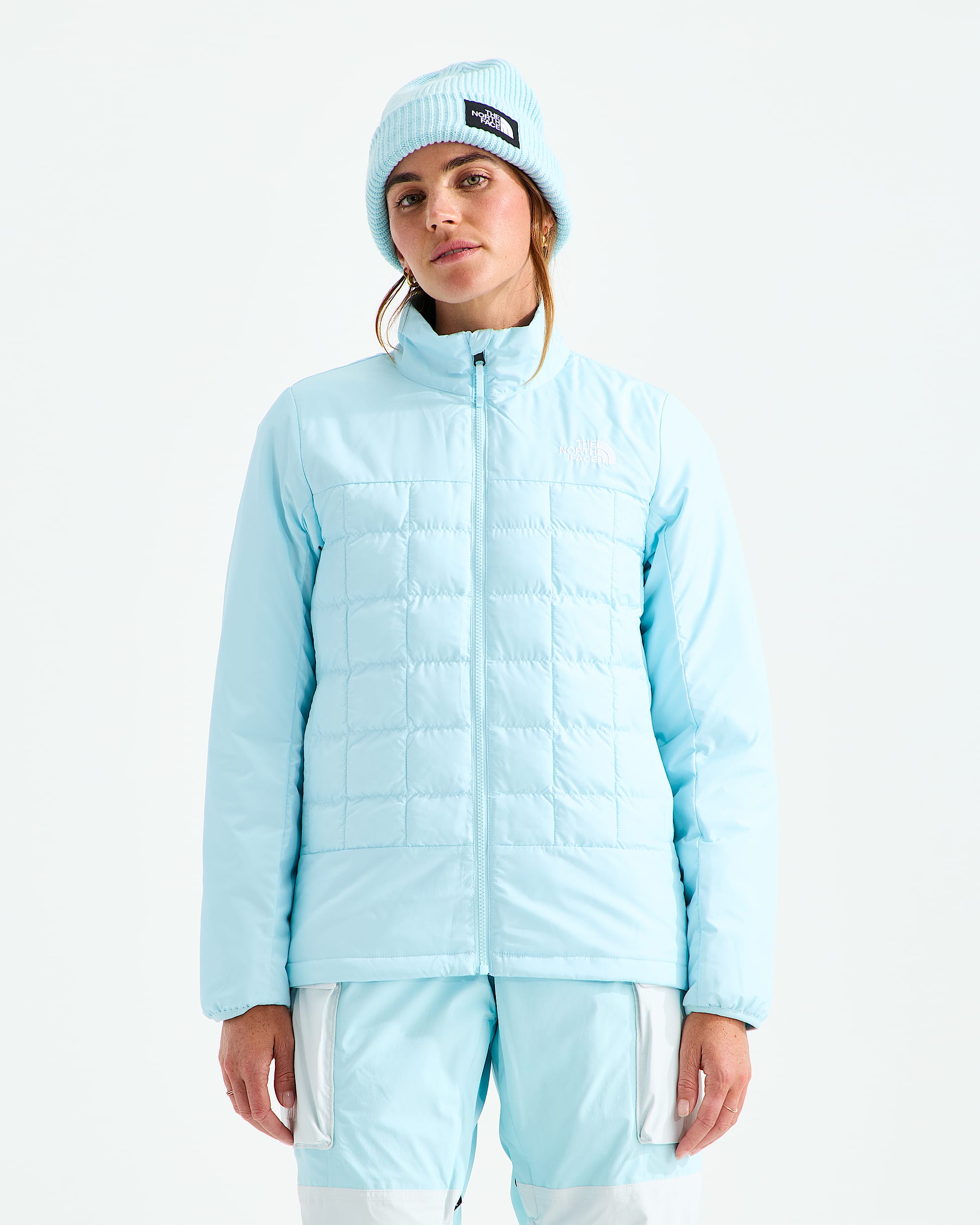 Womens THERMOBALL Snow Triclimate Jacket TNF MODELALT4