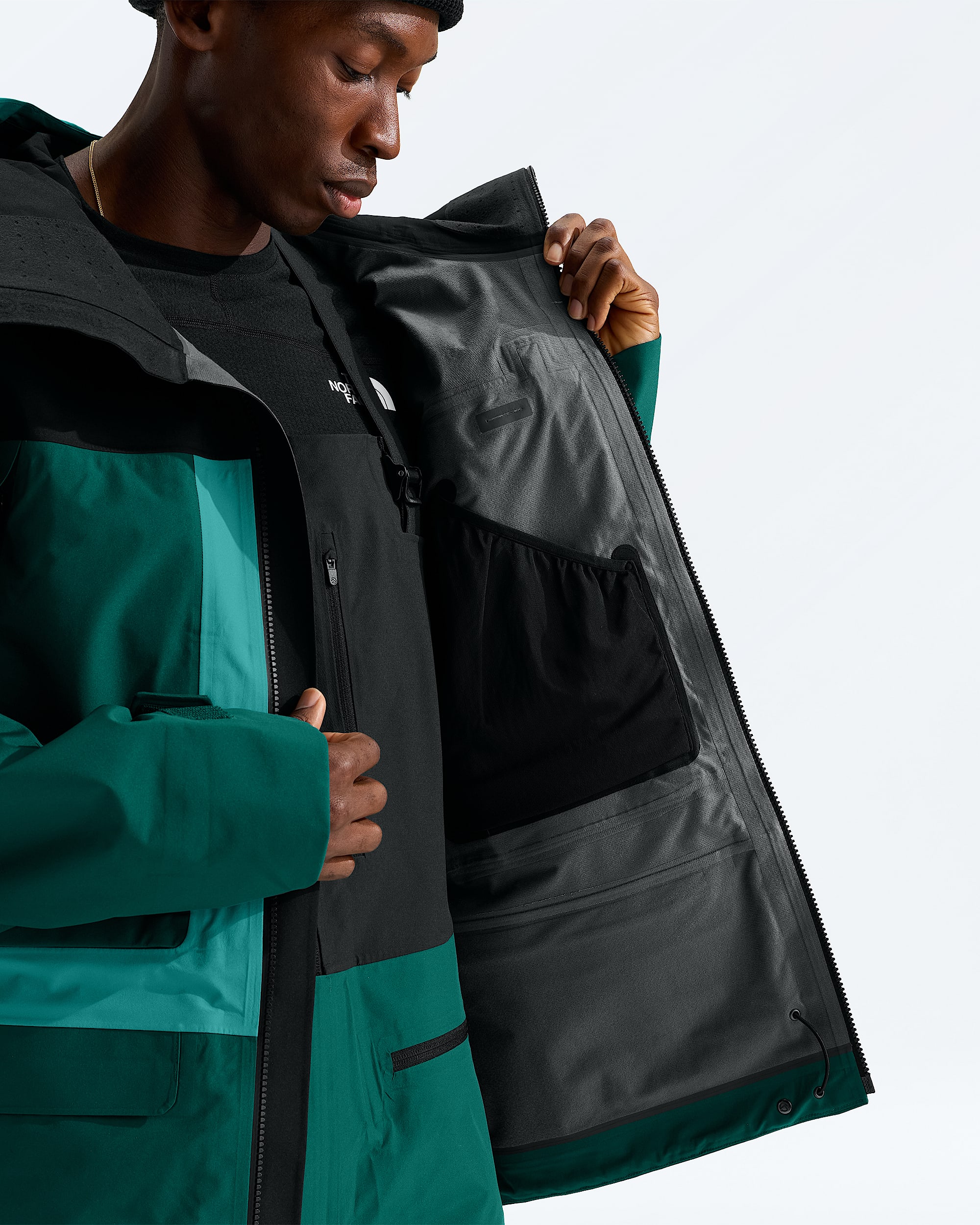 Mens Summit Series Verbier GORETEX Jacket TNF MODELINT