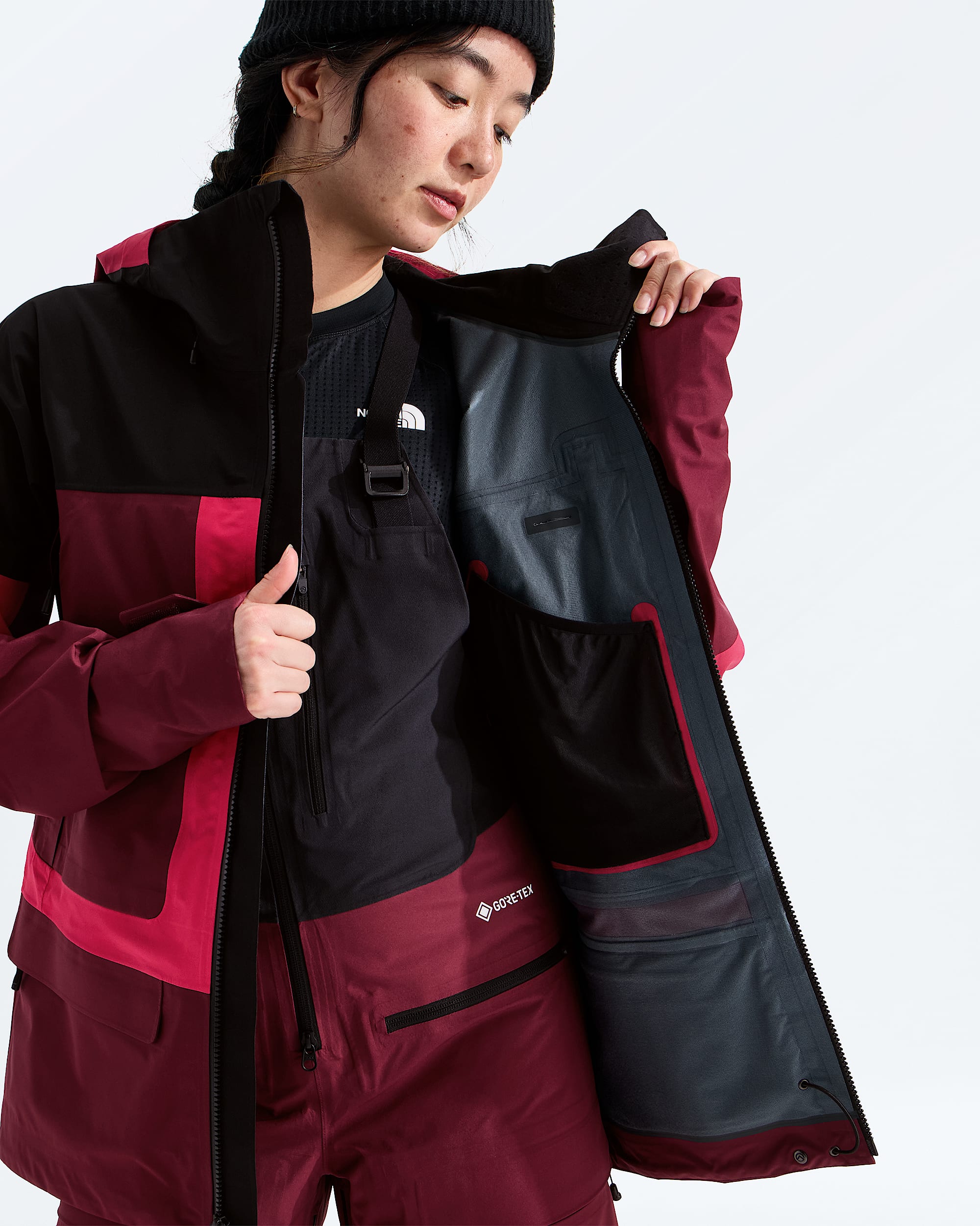 Manteau Summit Series Verbier GORETEX pour femmes TNF MODELINT
