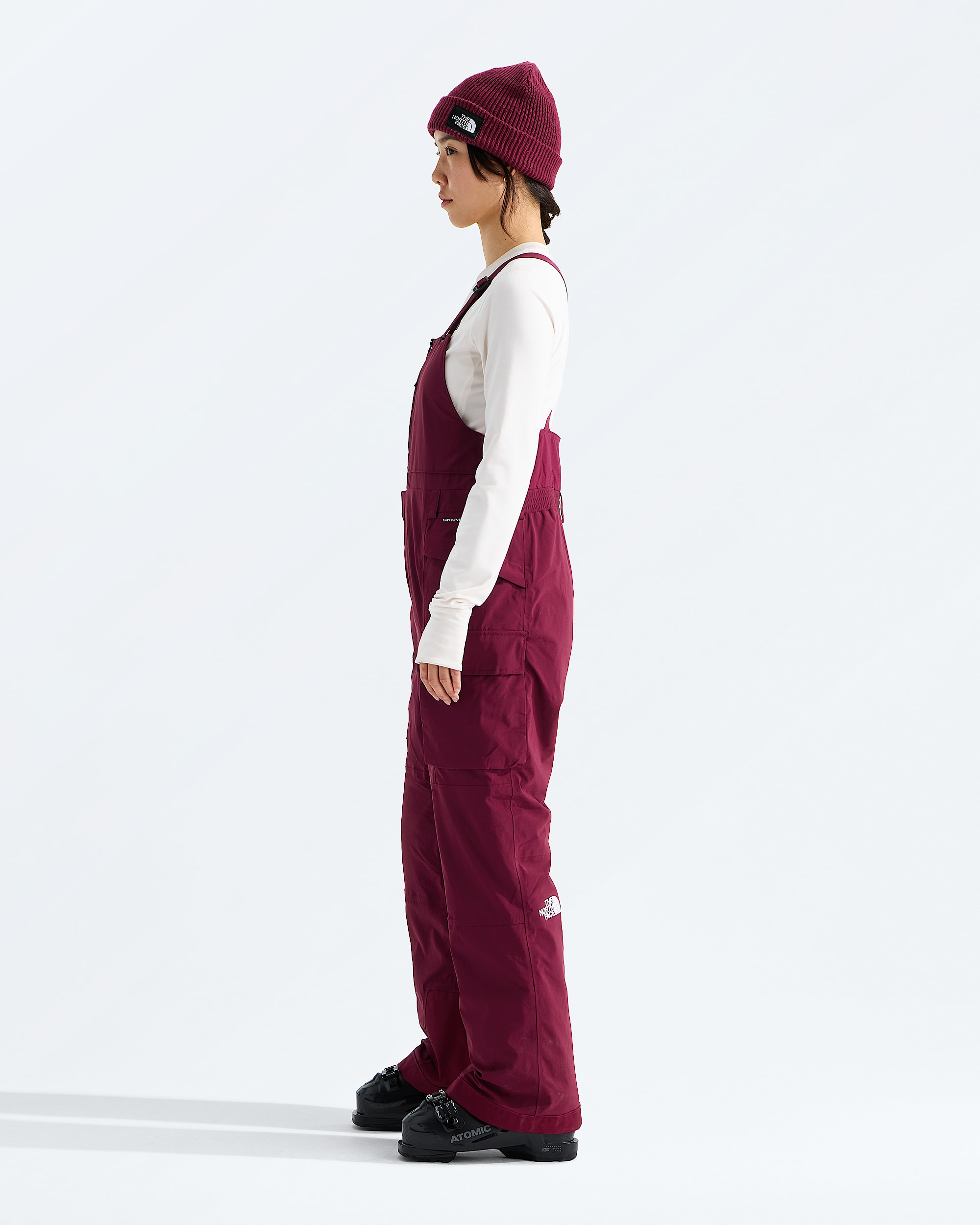 Womens Freedom Insulated Bib TNF MODEL34