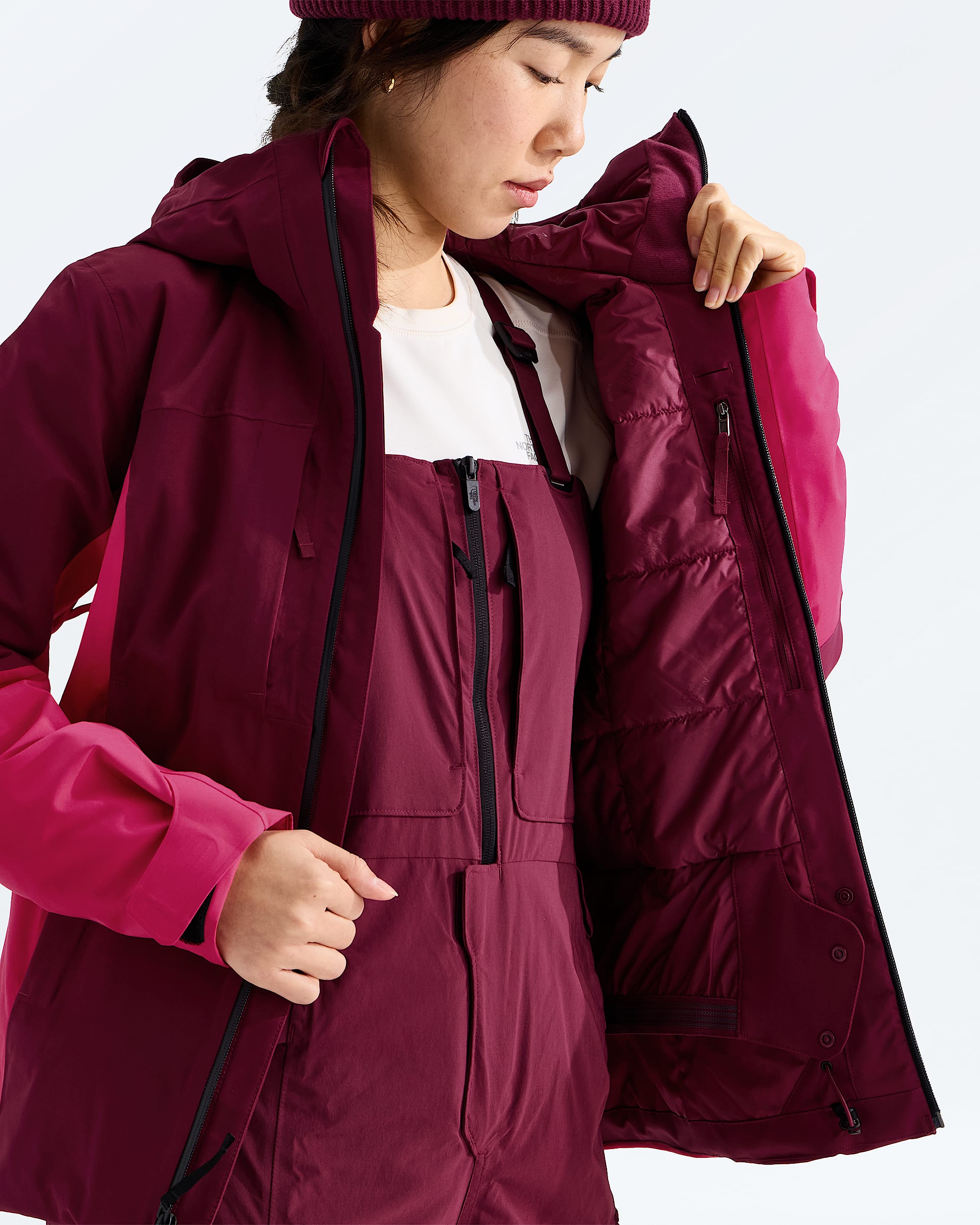 Womens Mount Bre Jacket TNF MODELINT
