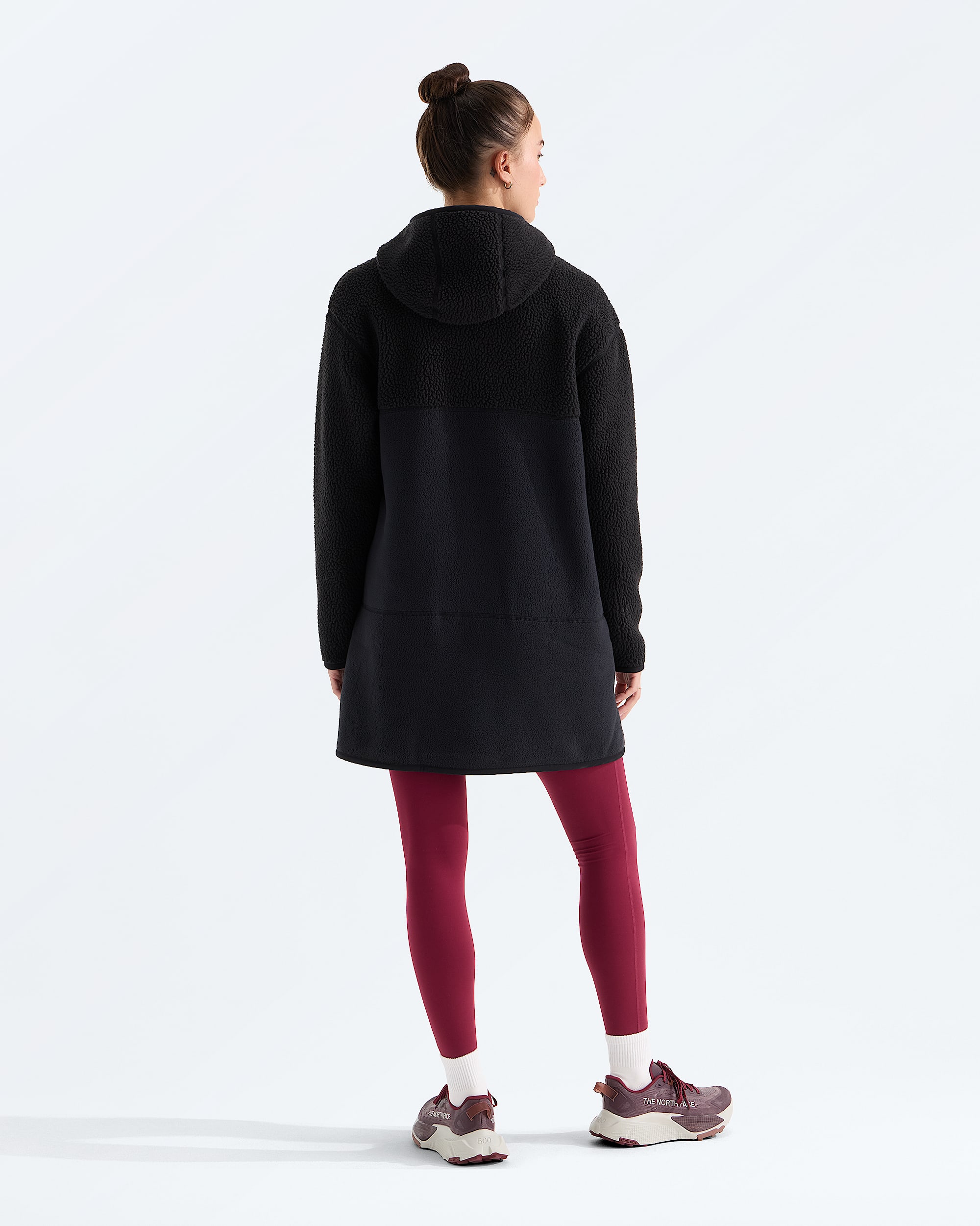 Womens Cragmont Fleece Coat TNF BACK