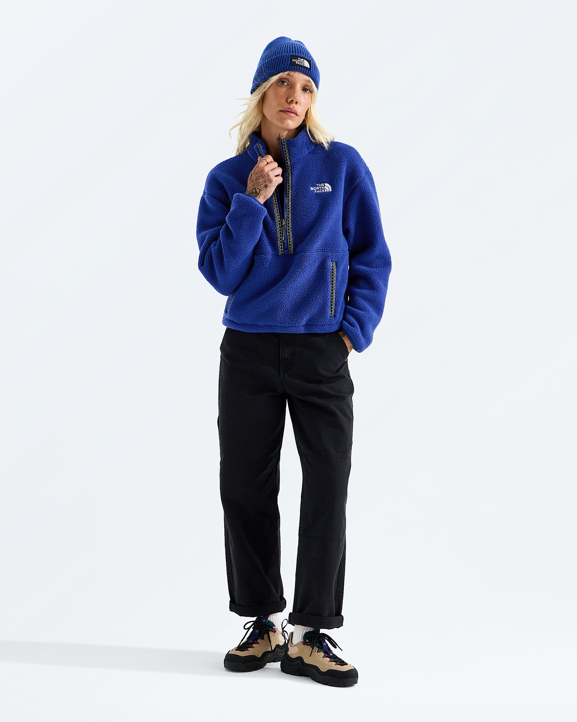 Women's TNF™ Fleeski ¼-Zip Pullover | The North Face