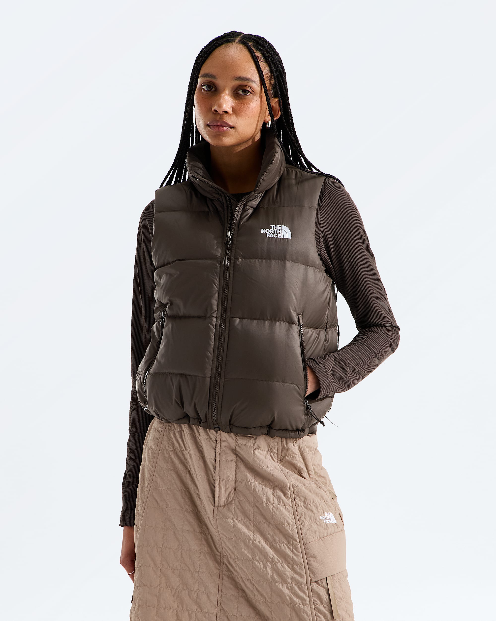 BRIEFING 新品　WOMEN’S HYBRID DOWN VEST S Women's Hydrenalite™ Down A-Line Vest | The North Face