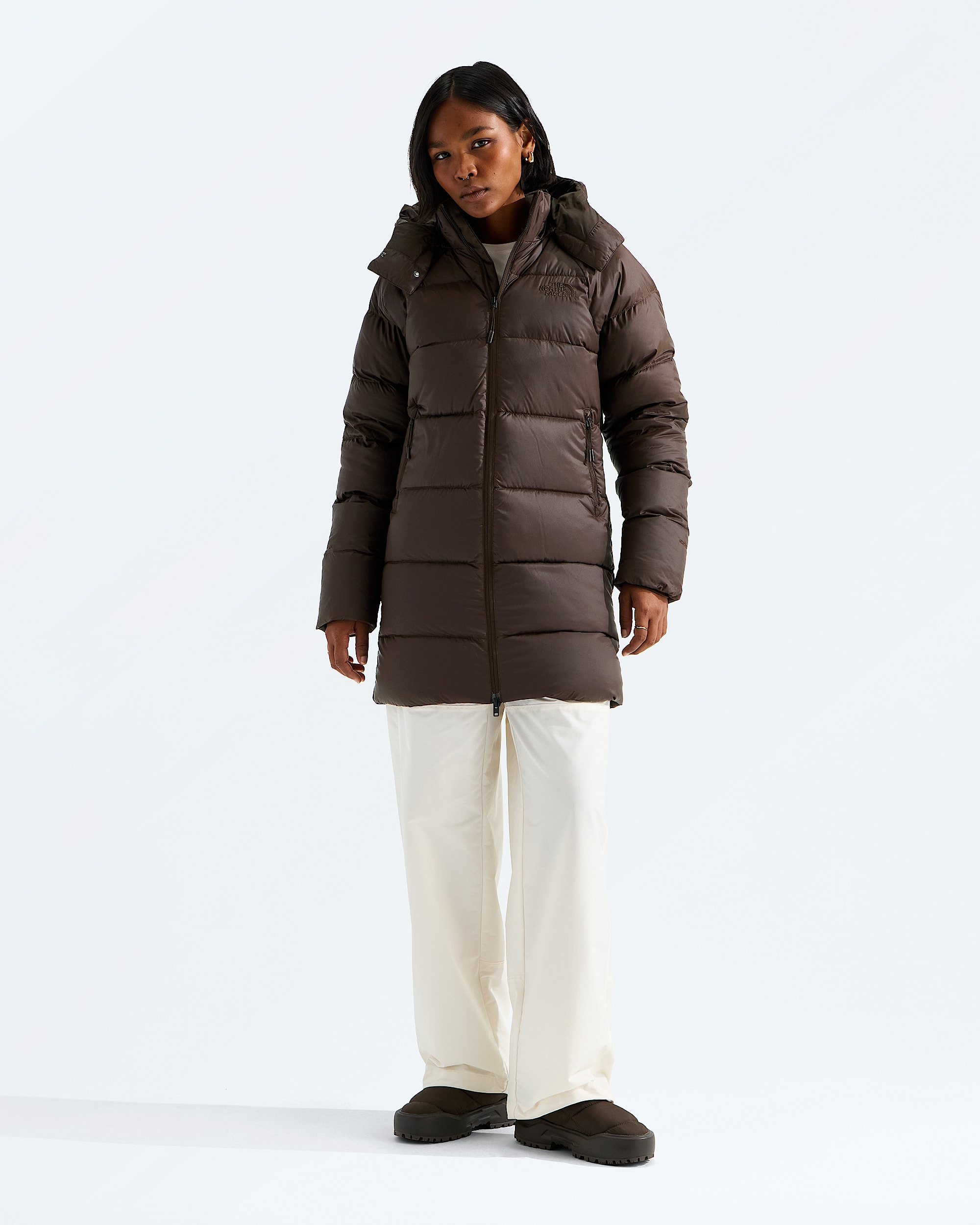Womens Hydrenalite City Down Hooded Parka TNF HERO