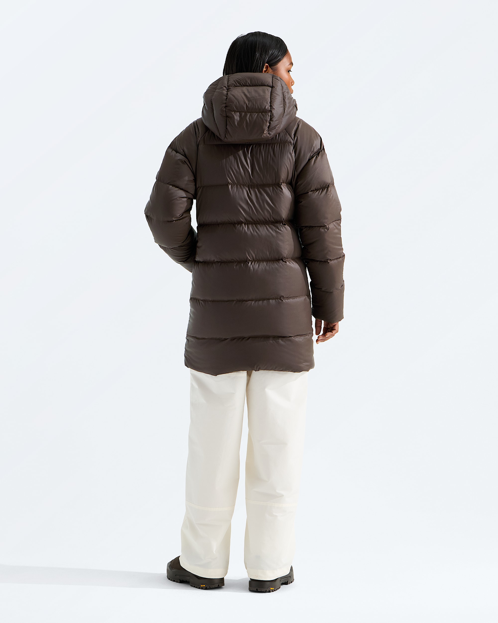 Womens Hydrenalite City Down Hooded Parka TNF BACK