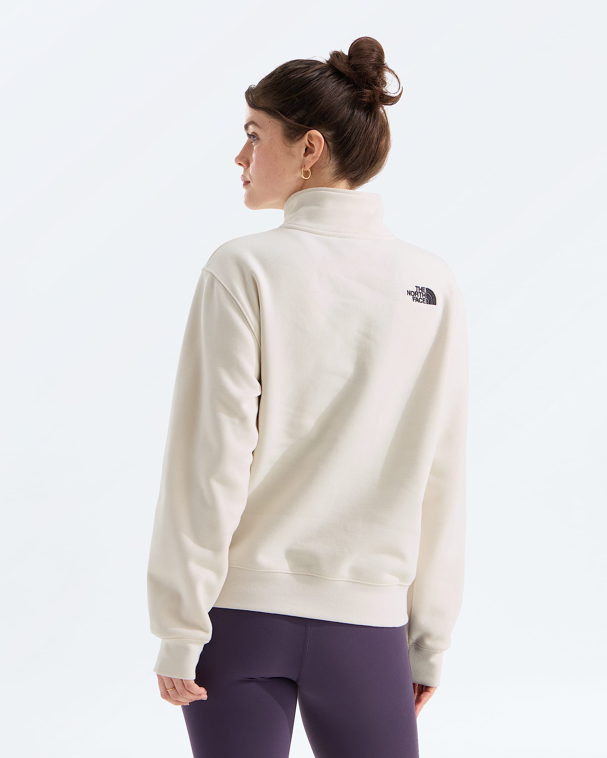 Womens Ski Embro Relaxed ZipGraphic TNF BACK