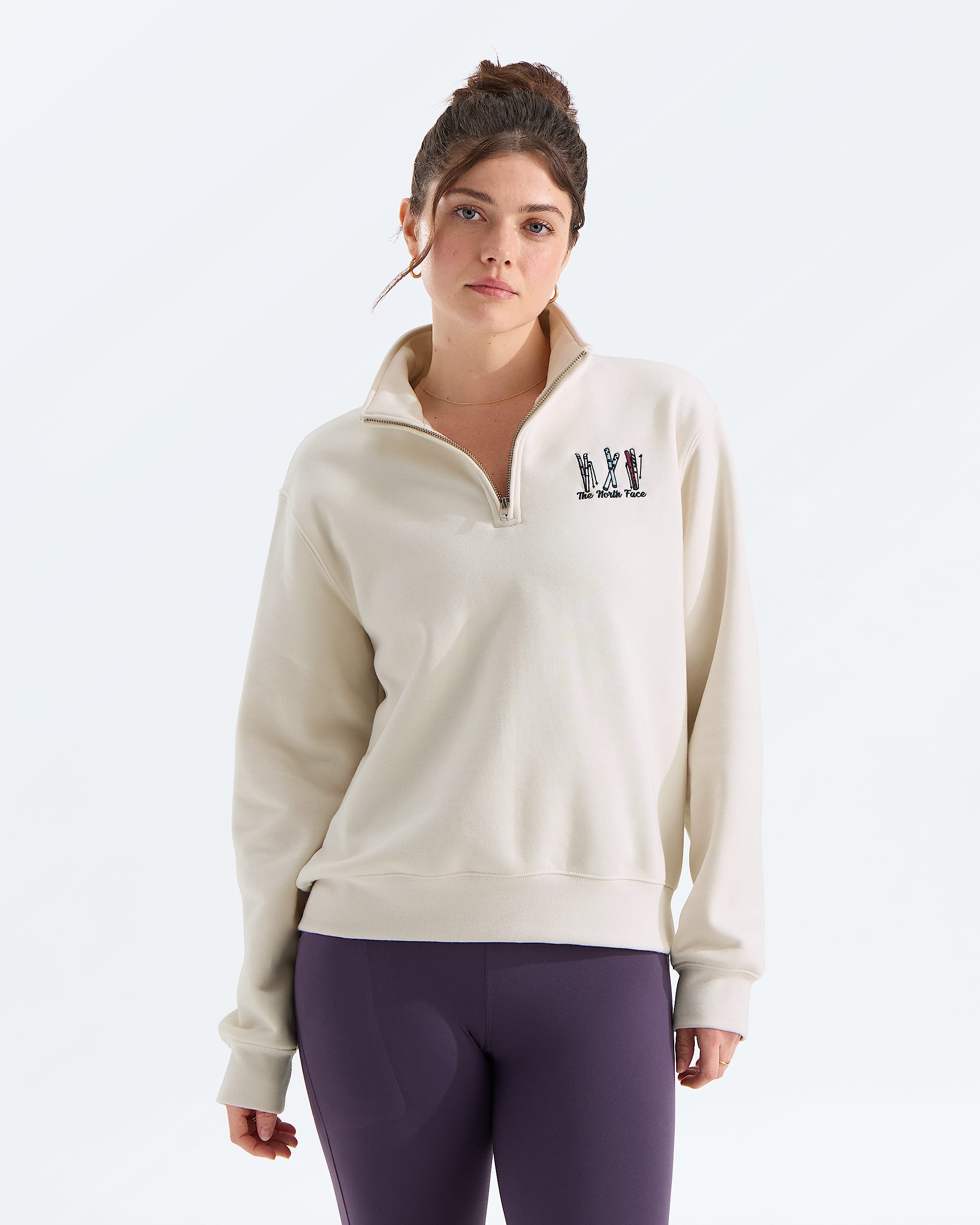 Womens Ski Embro Relaxed ZipGraphic TNF HERO