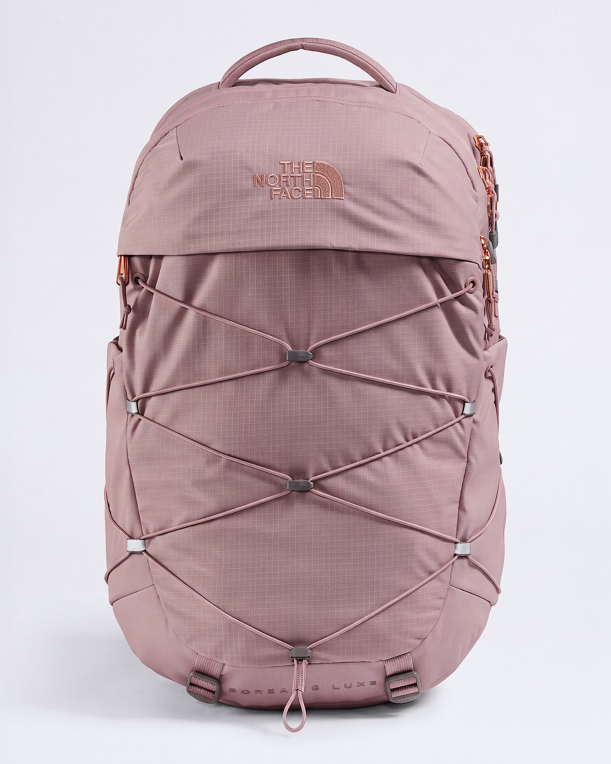 atomic pink plum north face backpack The Women's Borealis Moss Dark Heather/Gardenia White comfortable stitch lines The North Face - Brandclub