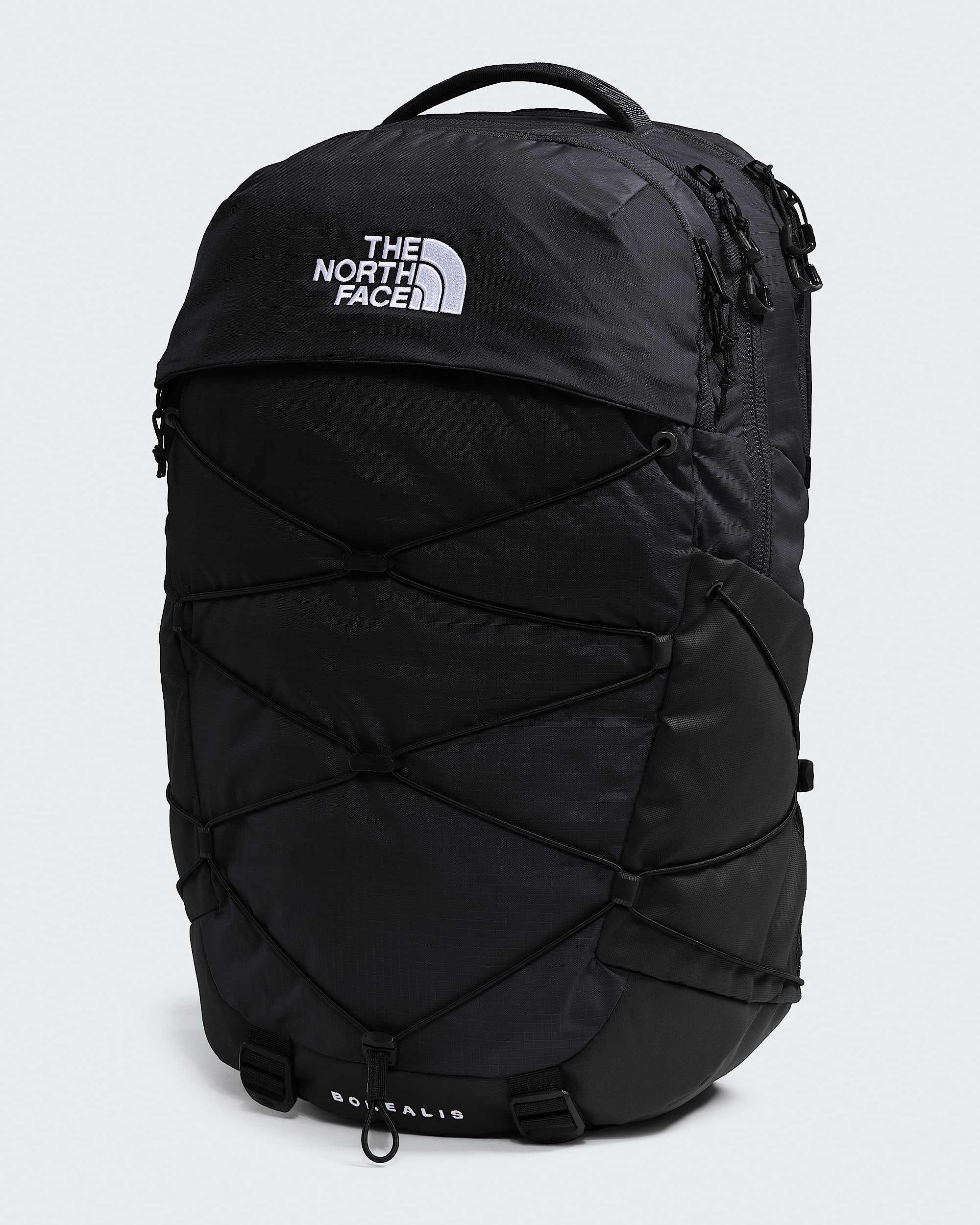 north face backpacks black The Vault Everyday Laptop Backpack Side water bottle pockets ensure you stay hydrated throughout the day Custom The North Face TNF