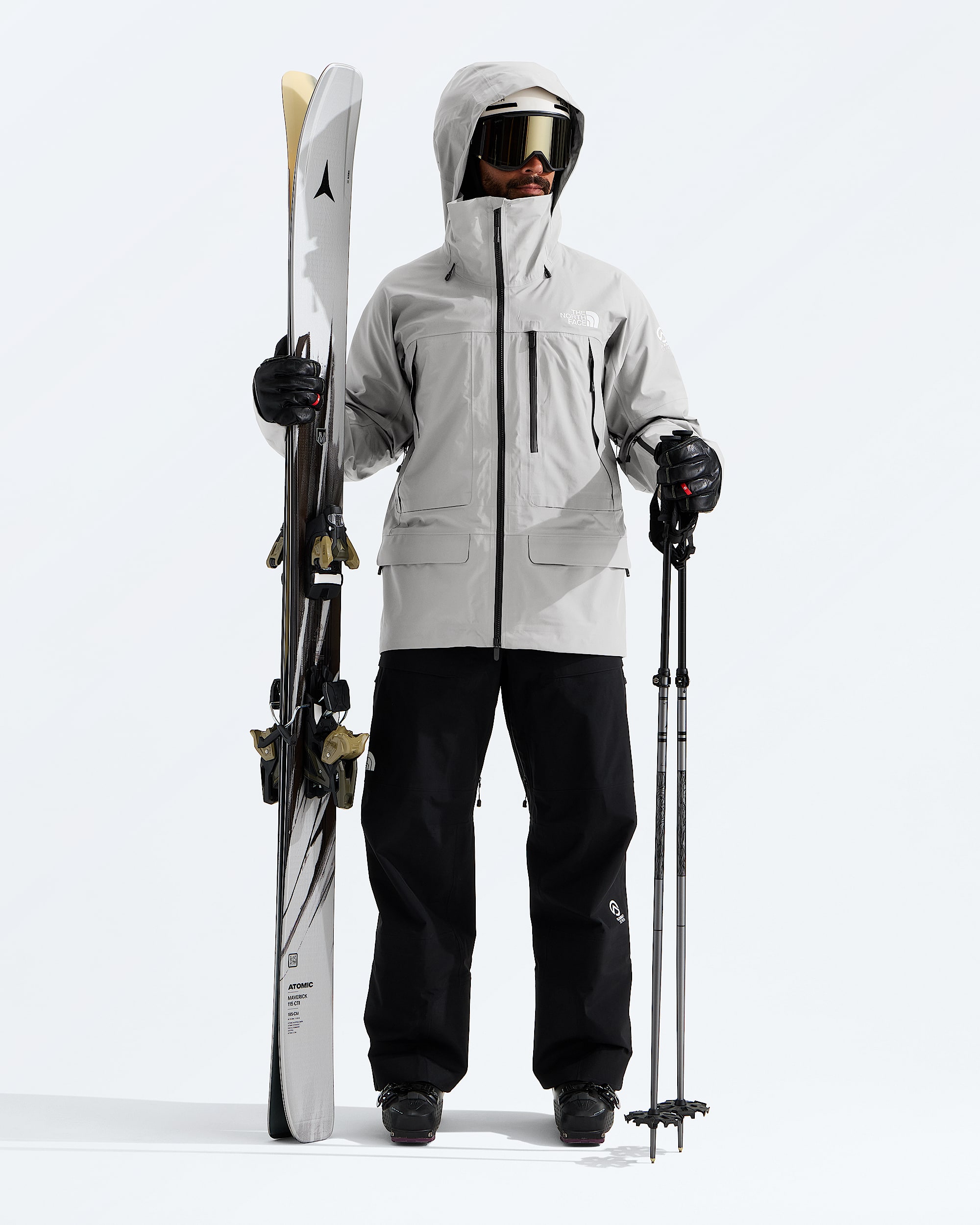 Manteau Summit Series Verbier GORETEX pour hommes TNF HERO2