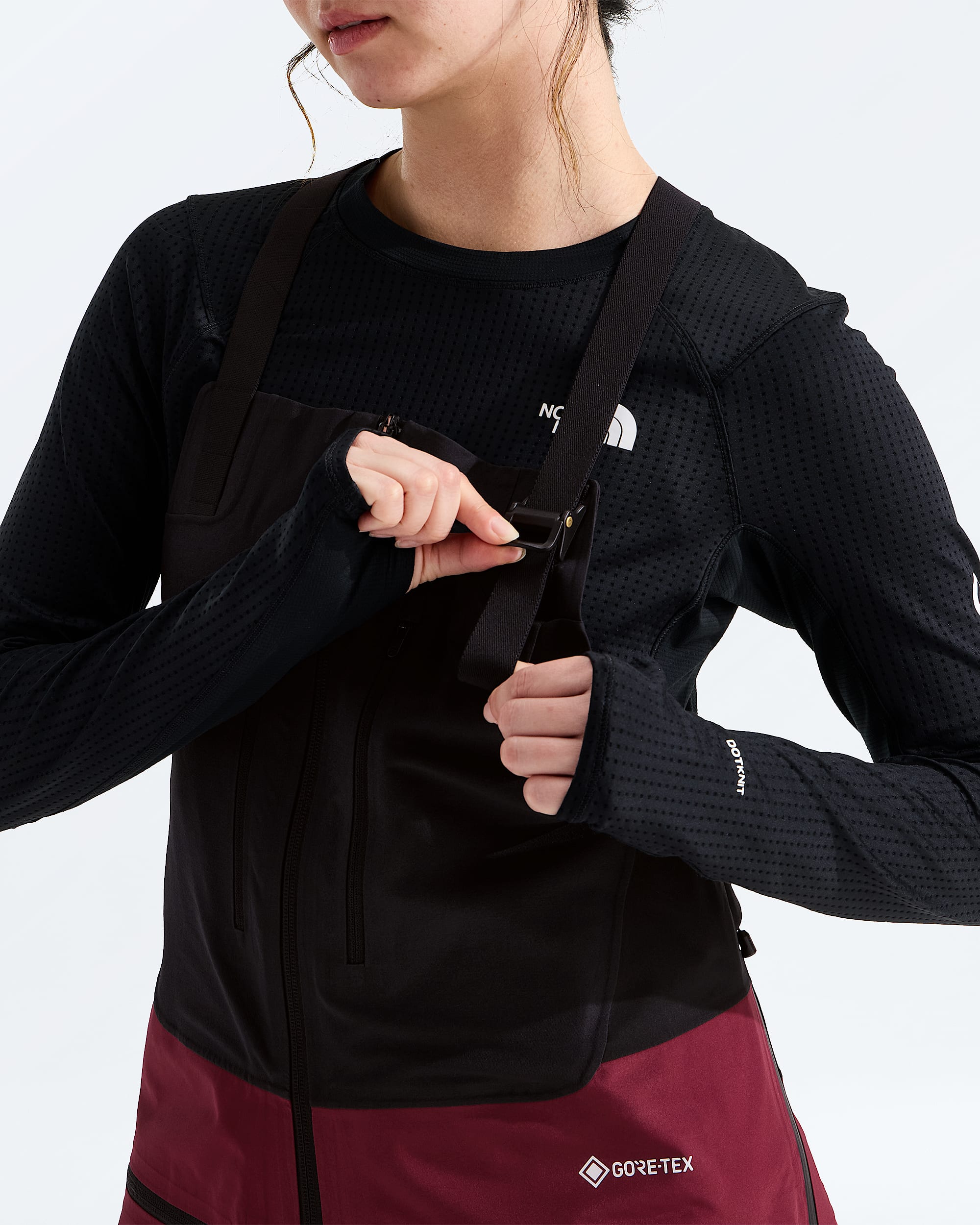 Womens Summit Series Verbier GORETEX Bibs TNF ALT2