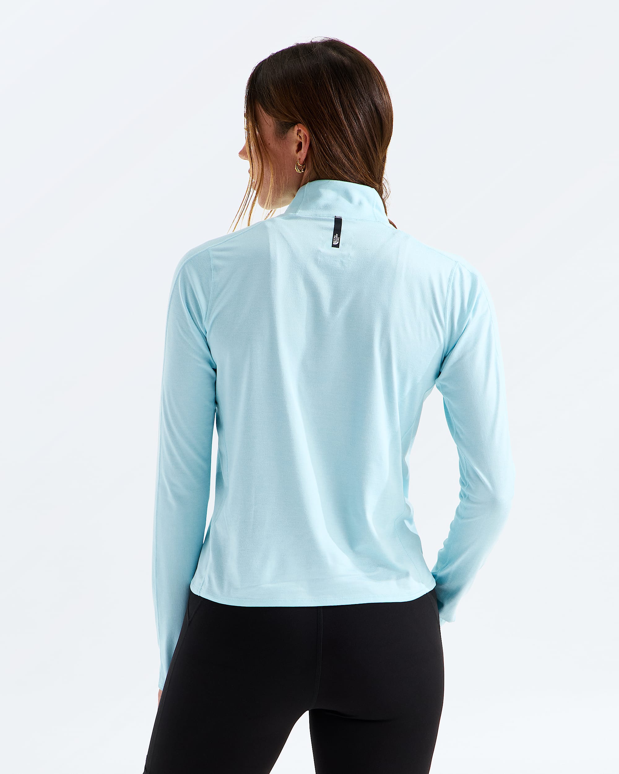 Haut  glissire un quart Jaida pour femmes TNF BACK
